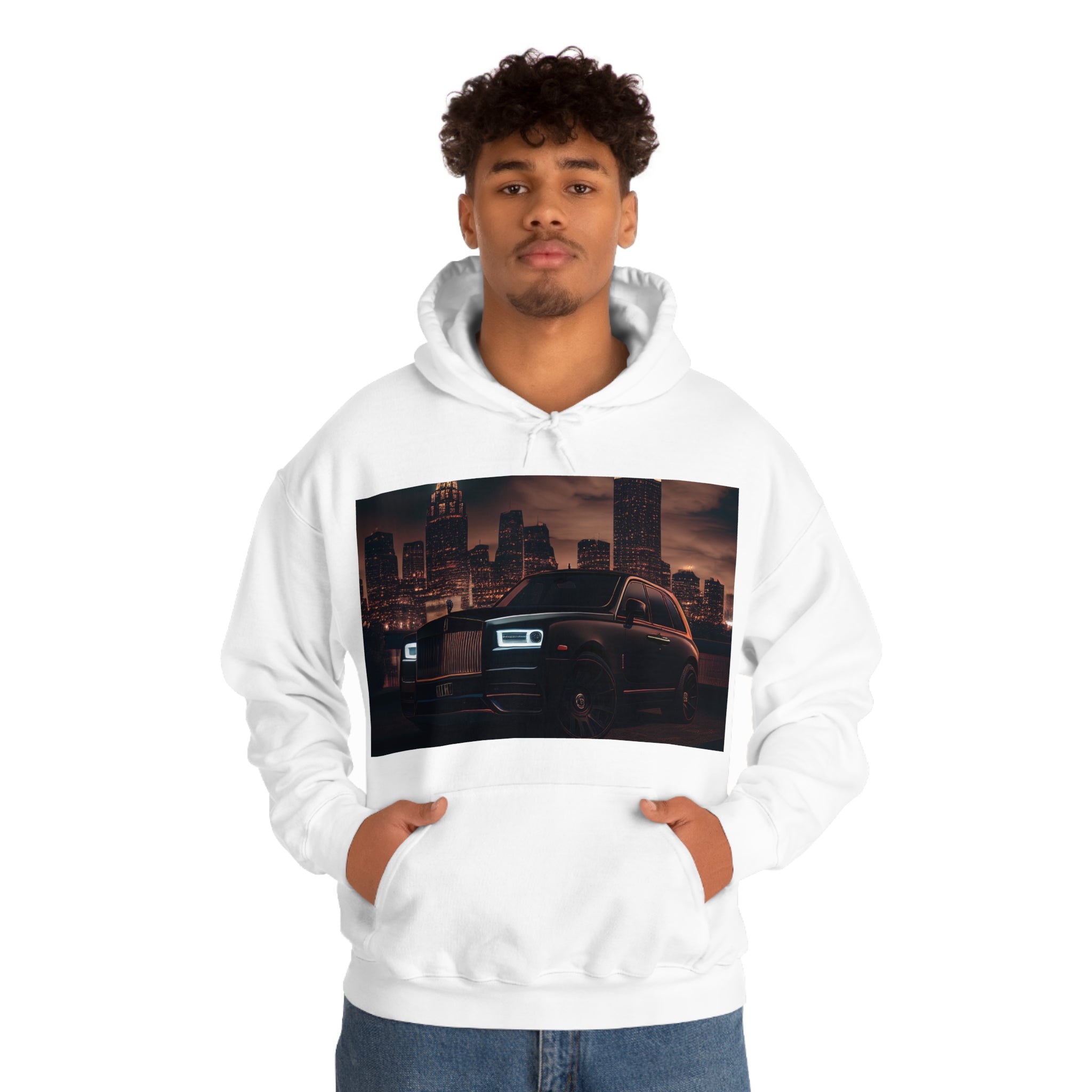 Rich Vibes Black RR Authentic Signature Collection - Heavy Hoodie