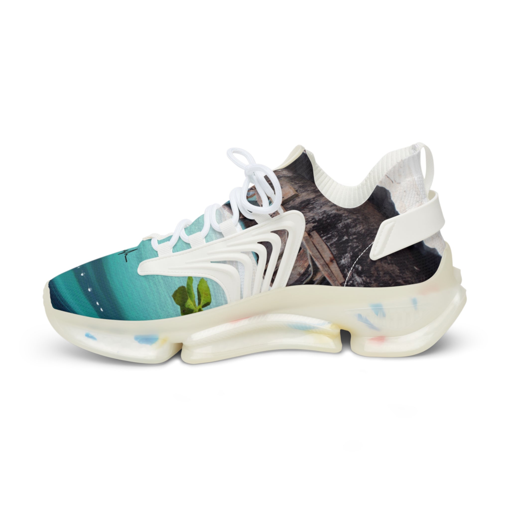 RV5 Pulse Negril Beach White 1.0 - Men's Mesh Sneakers