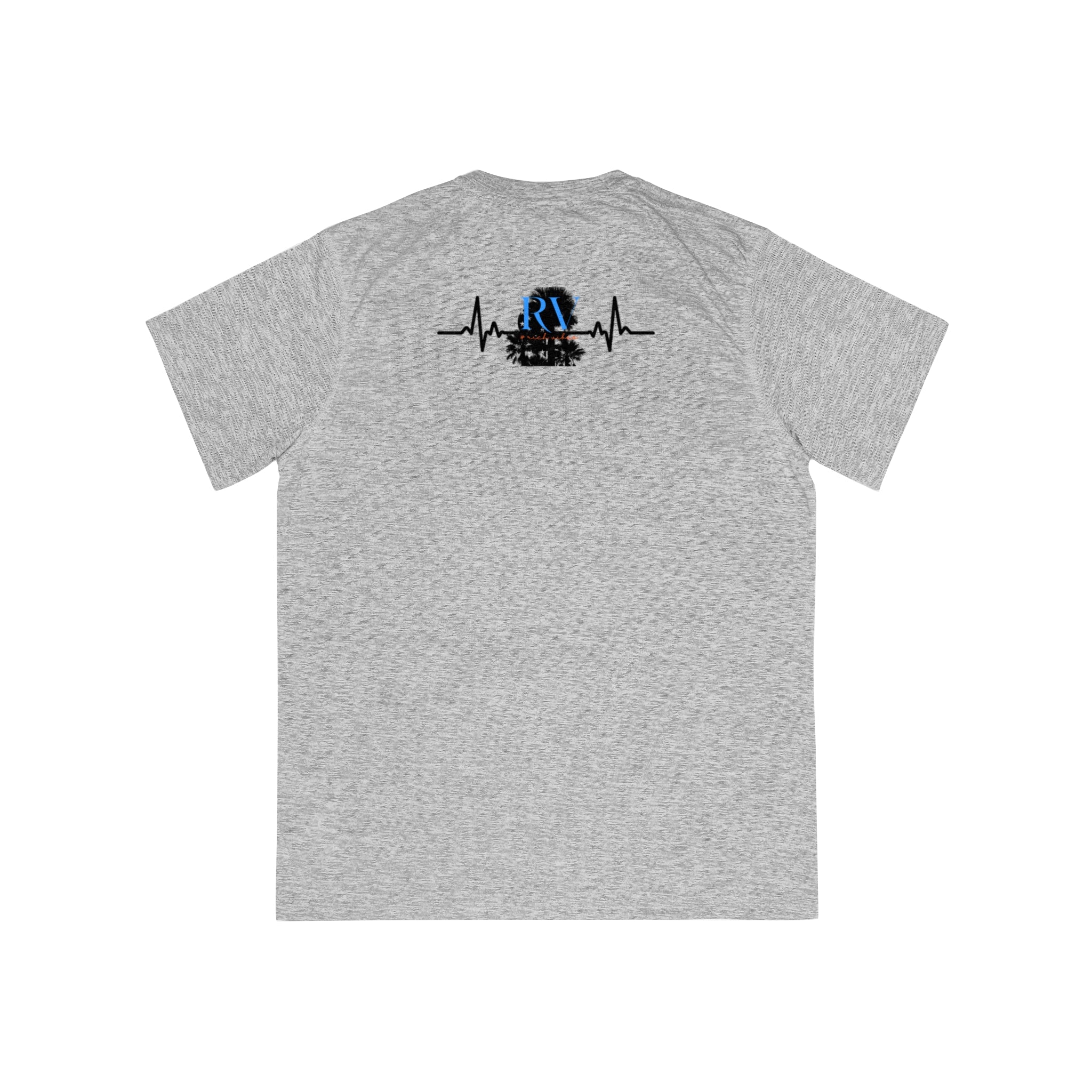 Rich Vibes Palm Tree RV Pulse - Men's Sports T-shirt