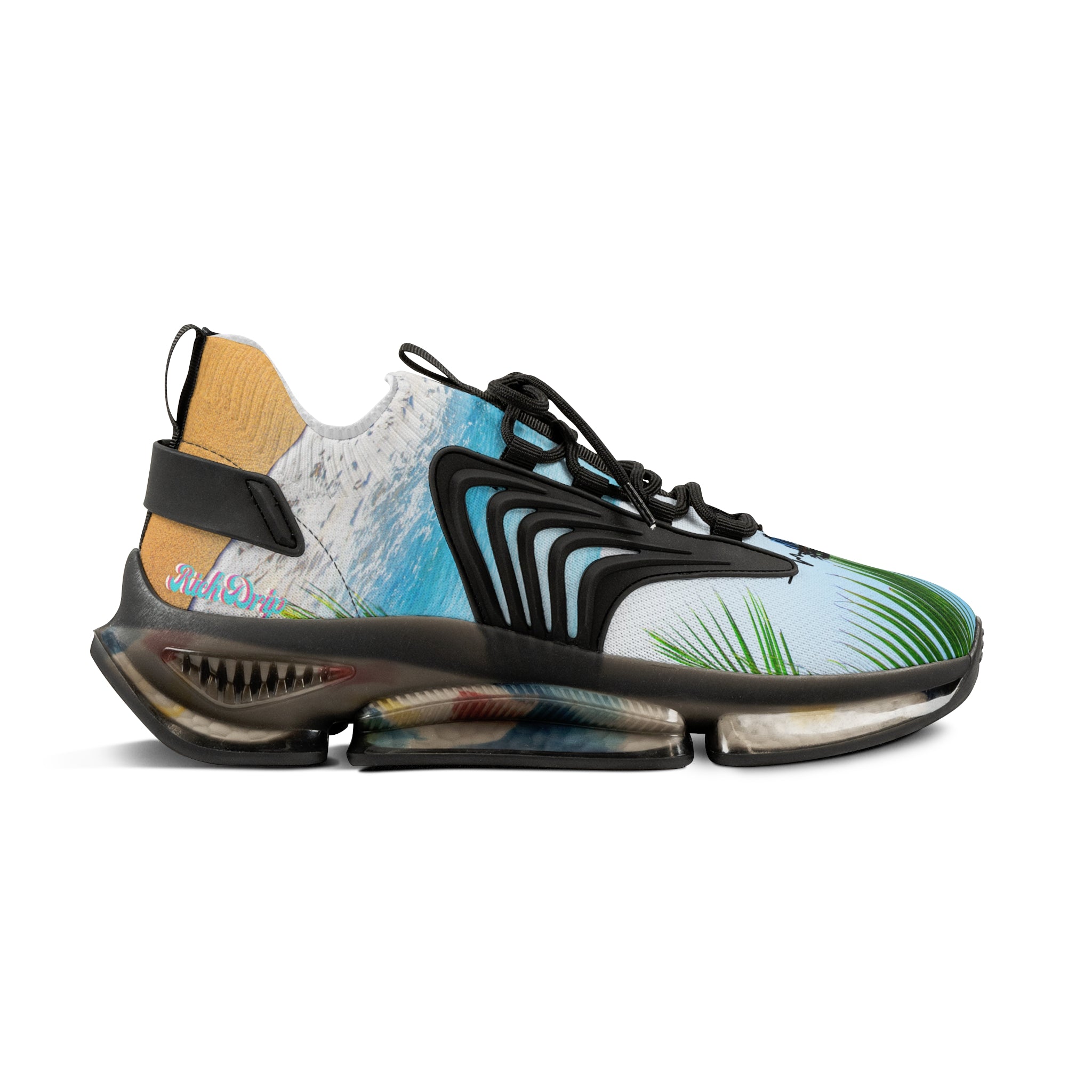 RV5 Pulse Sea Blue Beach - Men's Mesh Sneakers