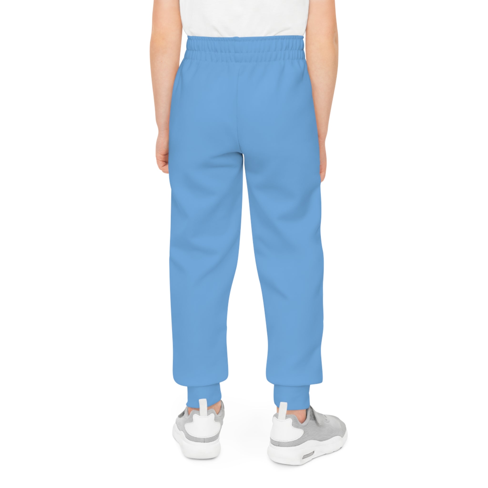 Rich Vibes RV Palm Tree Light Blue - Youth Joggers (AOP)