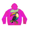 Rich Vibes RR Volt Tropical Pink Beach Bird 1.0 - Men's Full-Zip Hoodie (AOP)