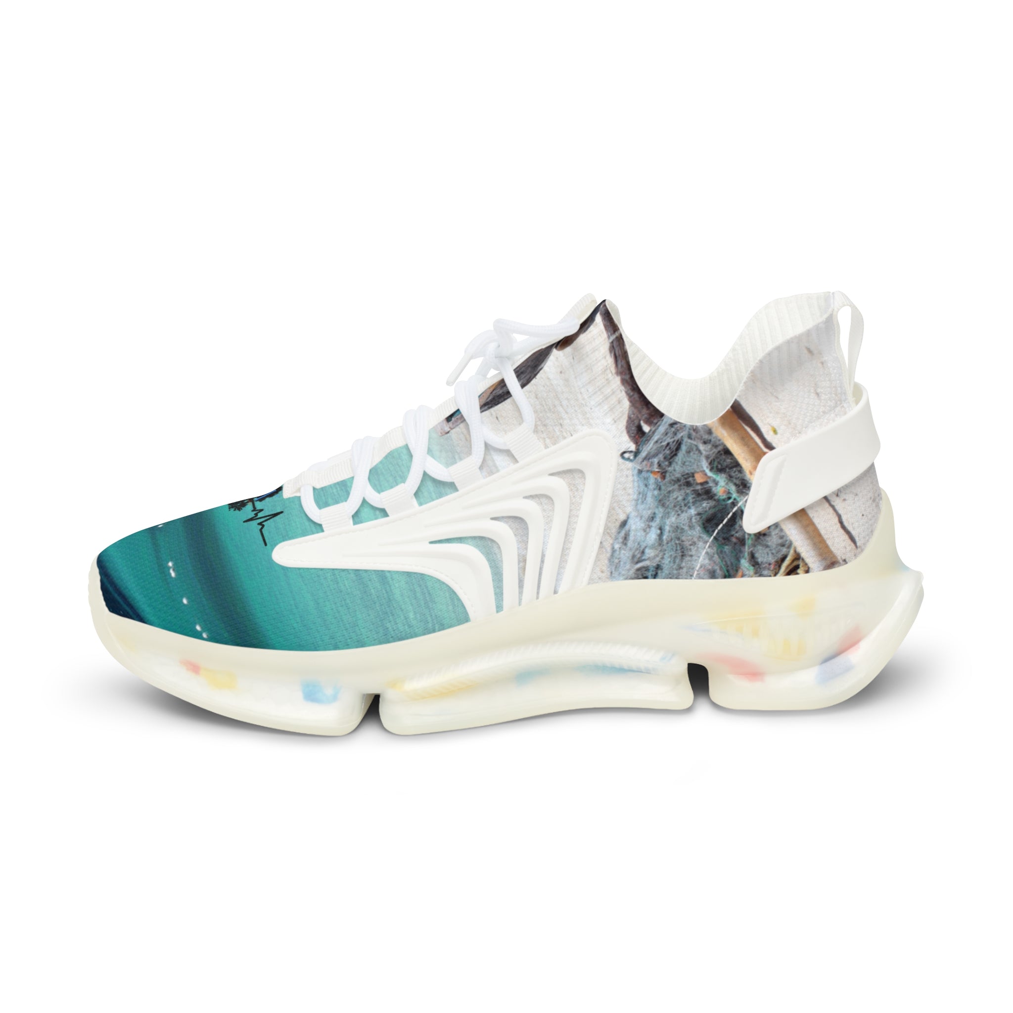 RV5 Pulse Negril Beach White 1.0 - Men's Mesh Sneakers