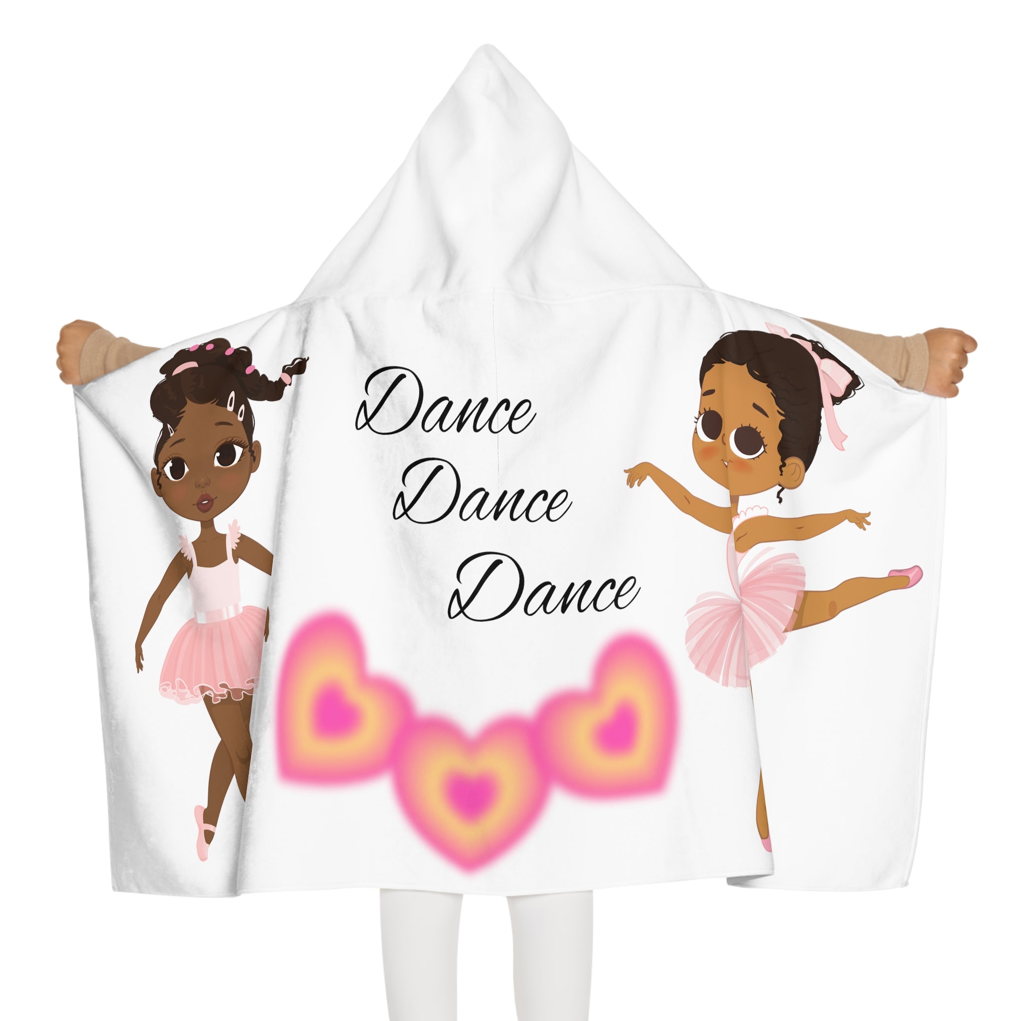 Dance Dance Dance - Youth Hooded Towel