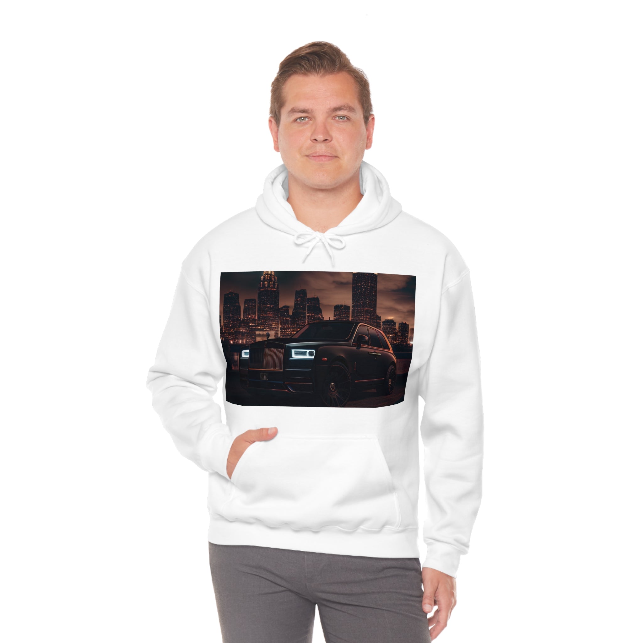 Rich Vibes Black RR Authentic Signature Collection - Heavy Hoodie