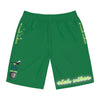 Rich Vibes RR Volt Plane Flight Tiger Shield 2.0 Green - Men's Board Shorts (AOP)