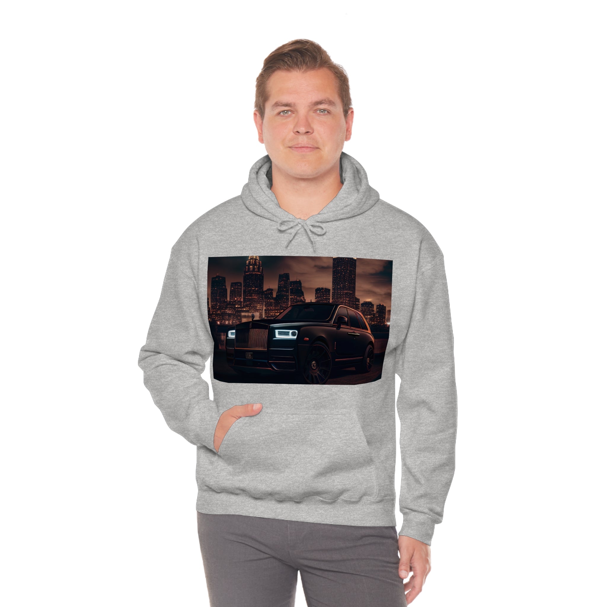 Rich Vibes Black RR Authentic Signature Collection - Heavy Hoodie