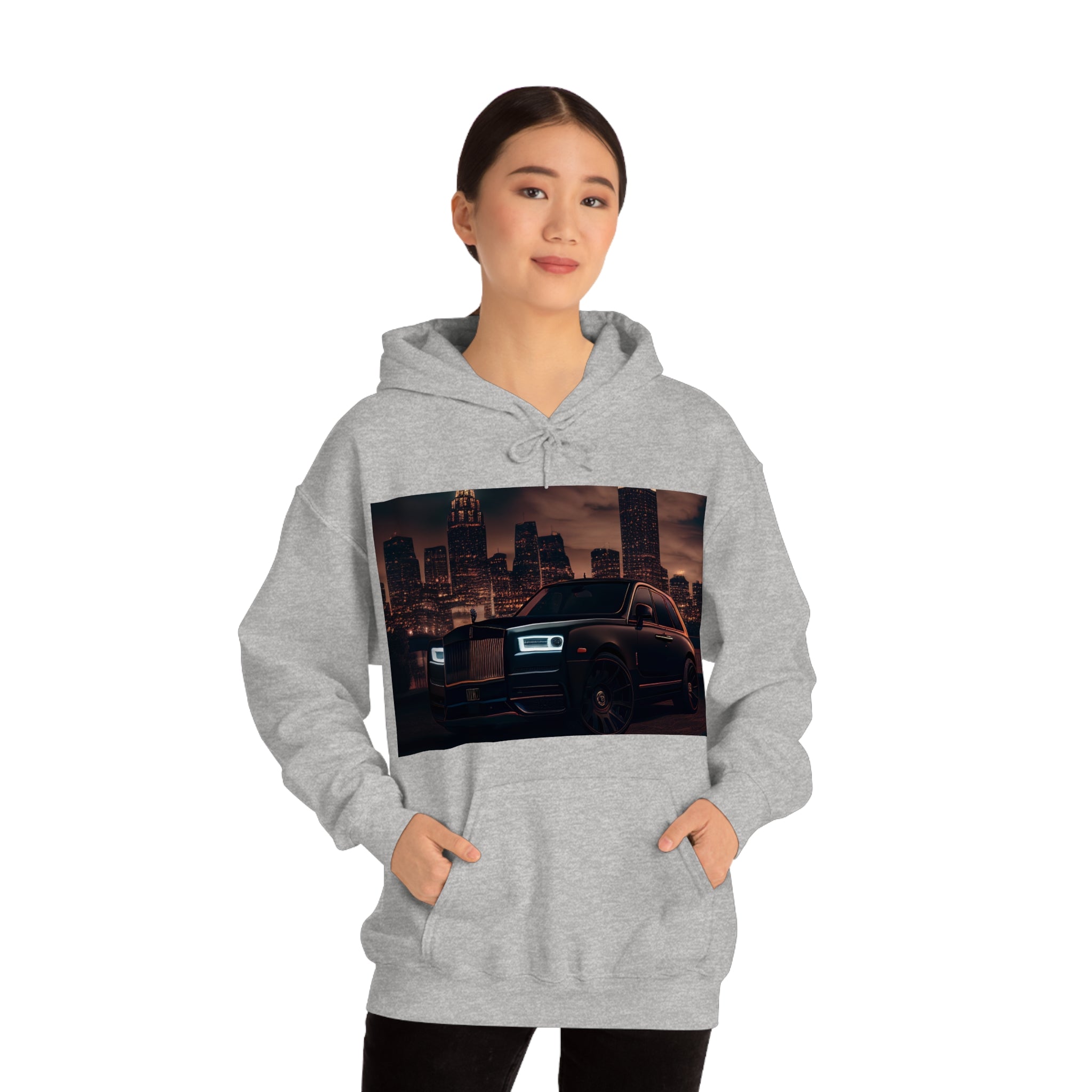 Rich Vibes Black RR Authentic Signature Collection - Heavy Hoodie