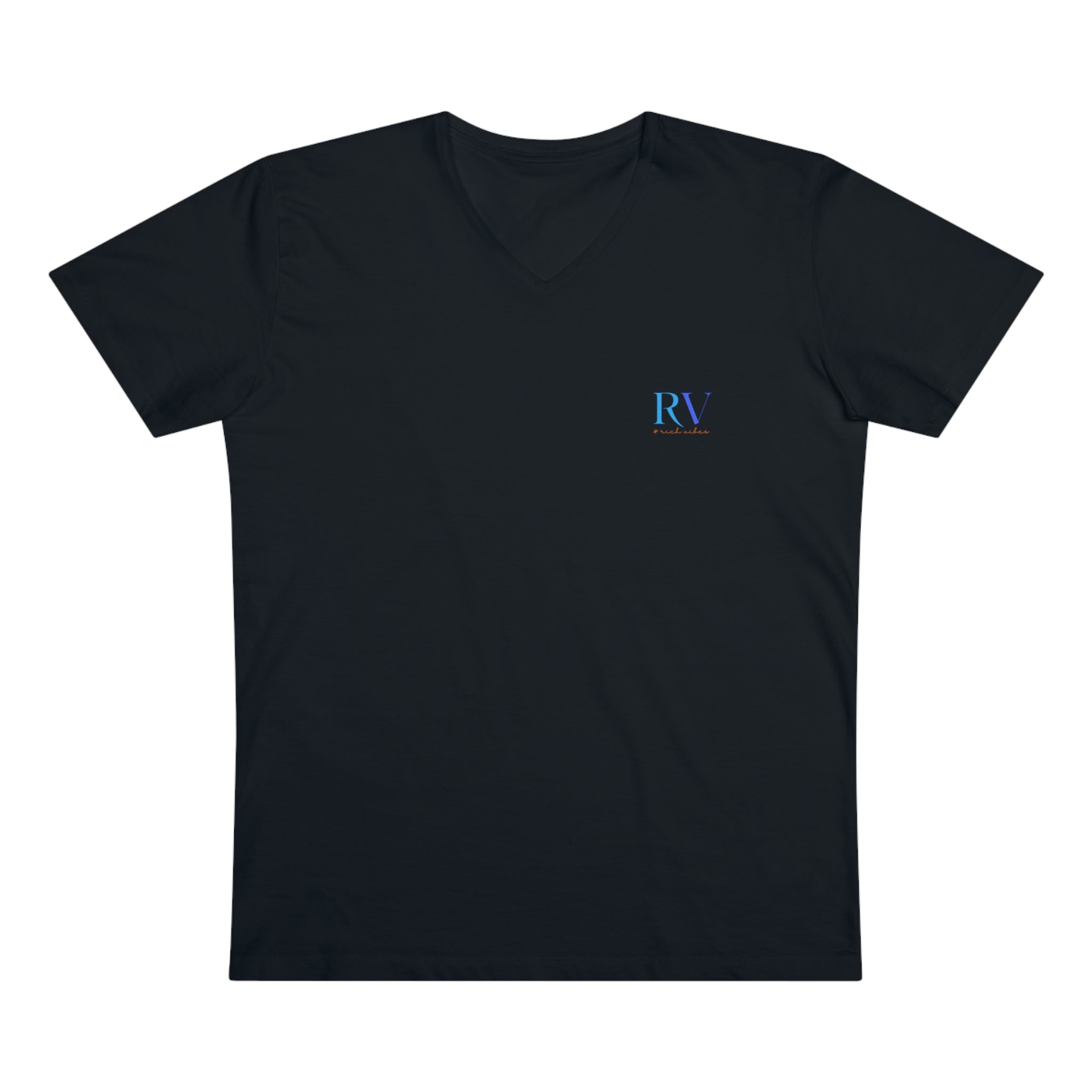 Rich Vibes RV Top Logo - Men’s Presenter V-neck