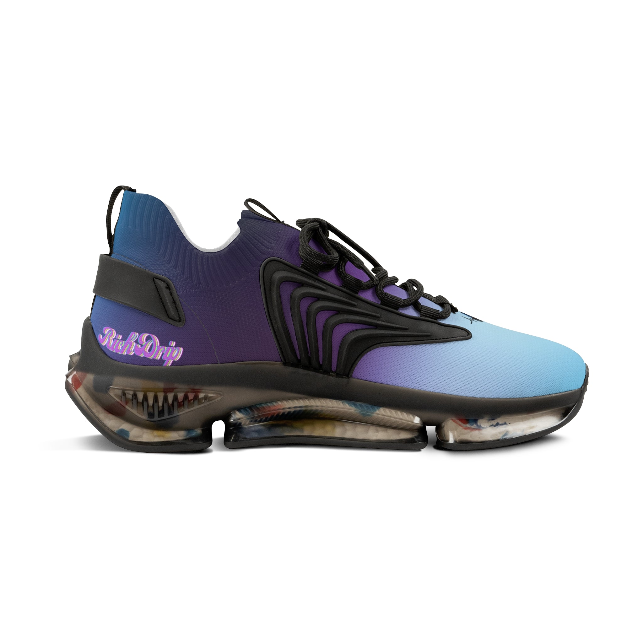 RV5 Pulse Purple Blue Skies - Men's Mesh Sneakers