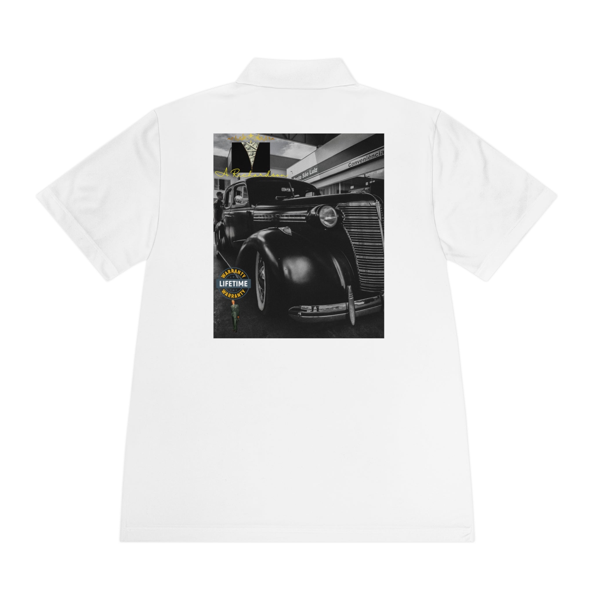 Rich Vibes Authentic Signature collection Vintage Car - Men's Sport Polo Shirt