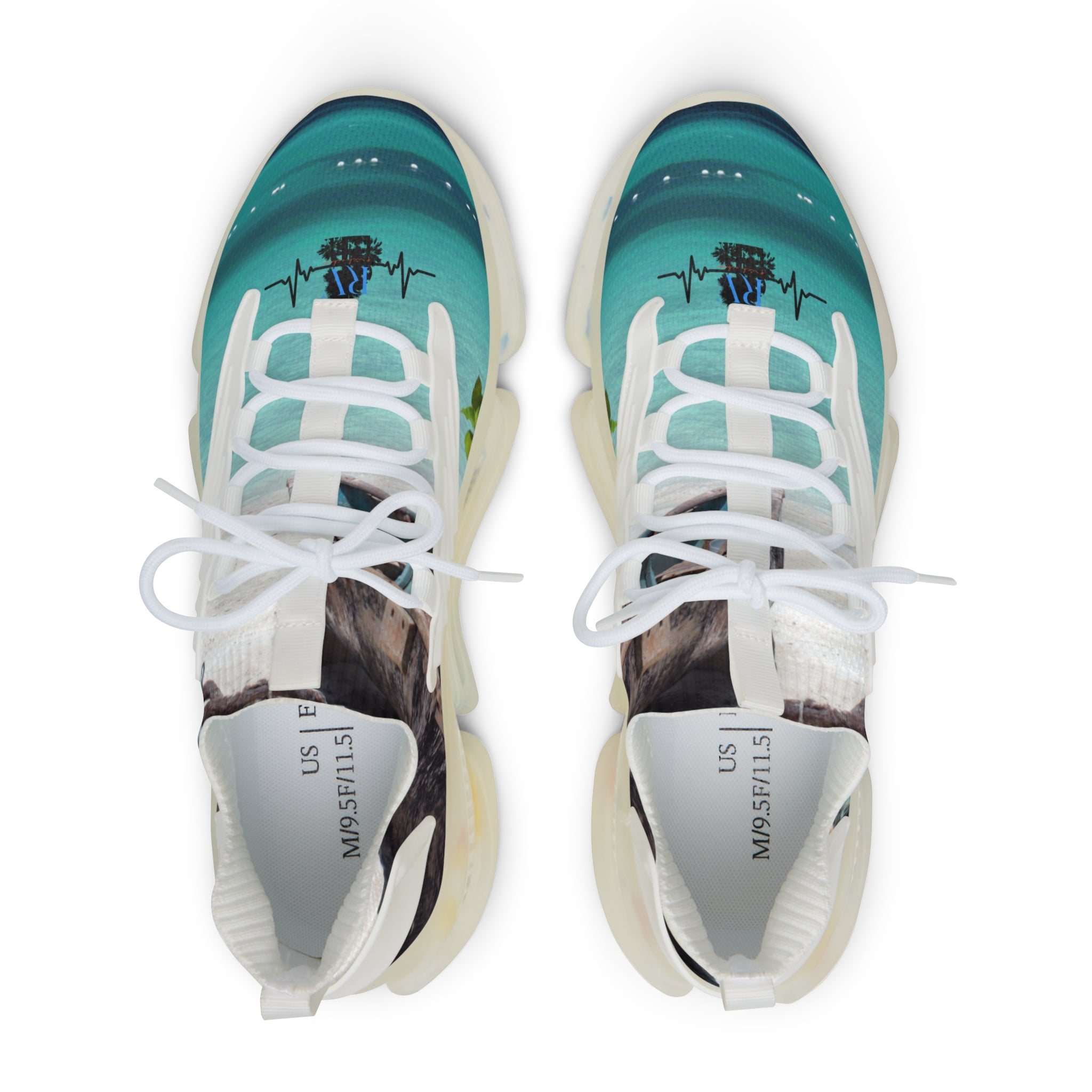 RV5 Pulse Negril Beach White 1.0 - Men's Mesh Sneakers