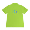 Rich Vibes RV Logo Back 2.0 - Men's Sport Polo Shirt