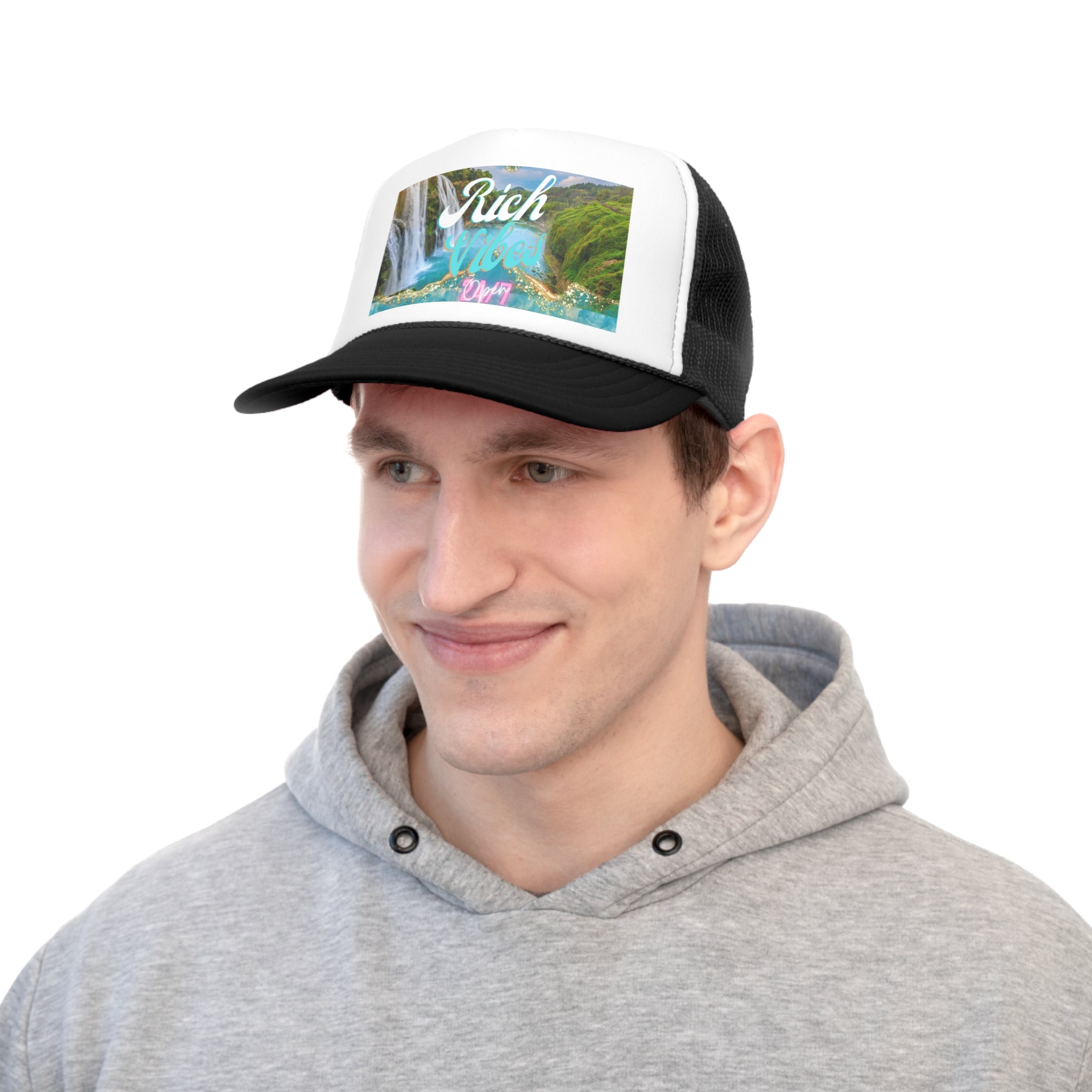 Rich Vibes Sea Side - Trucker Hats