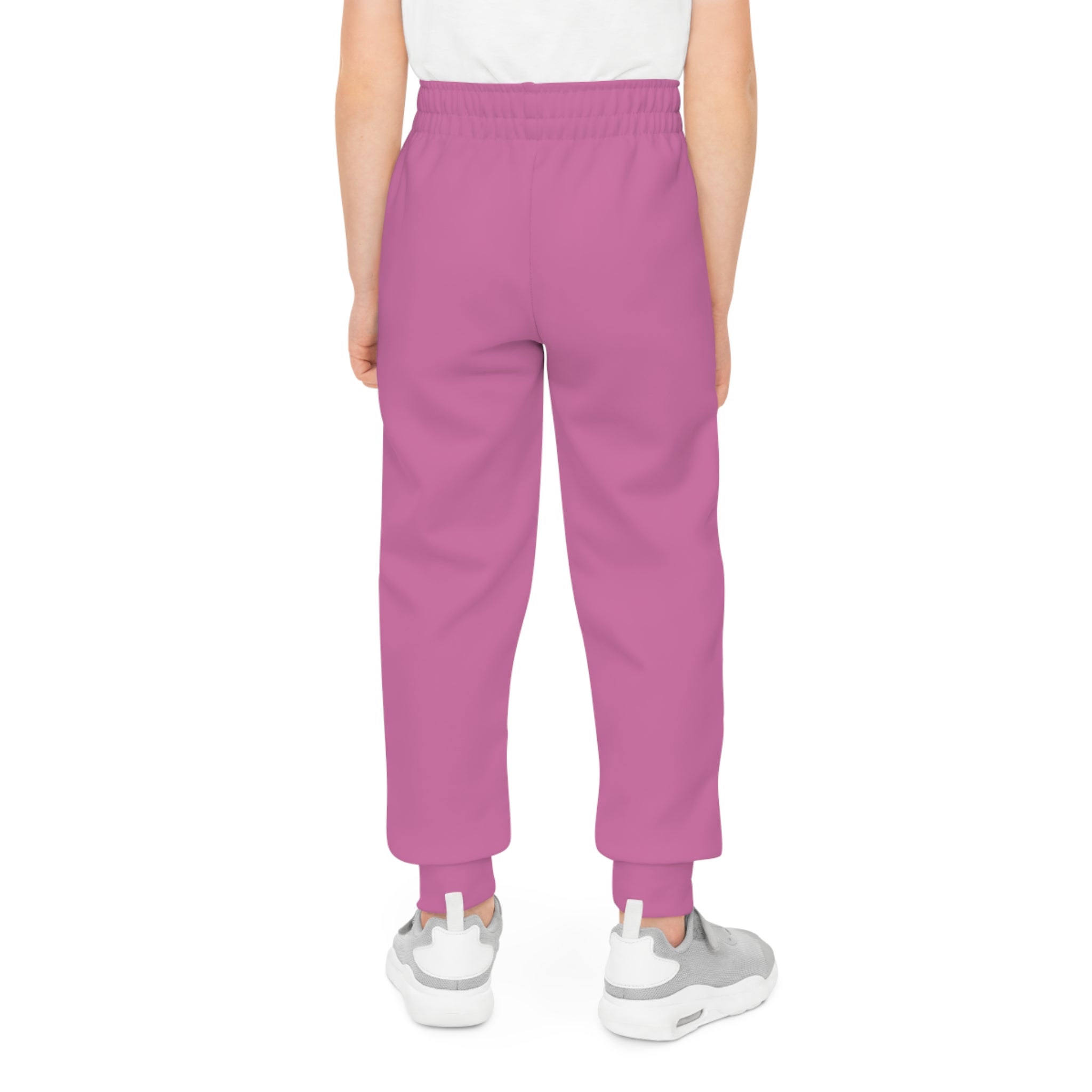 Rich Vibes RV Palm Tree Light Pink - Youth Joggers (AOP)