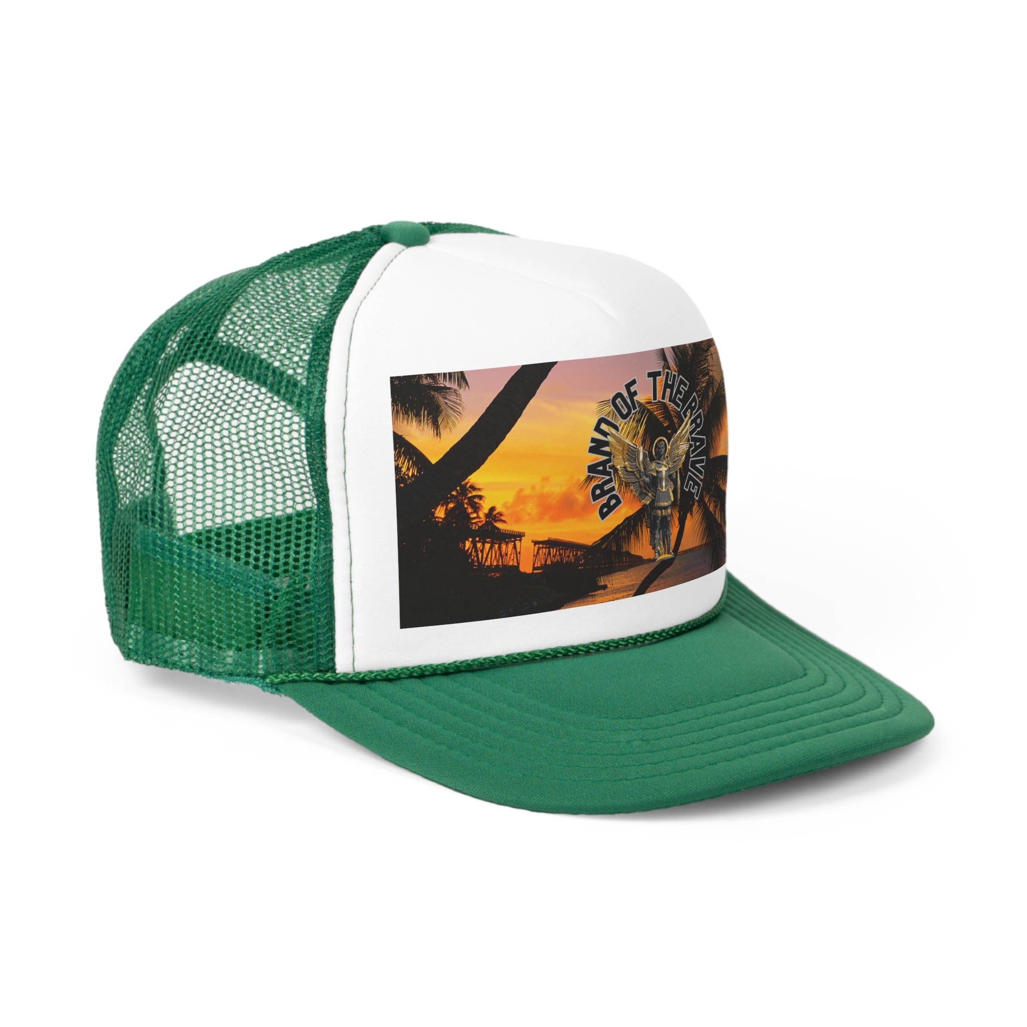 Rich Vibes Archangel Florida Keys Sunset Print - Trucker Hat