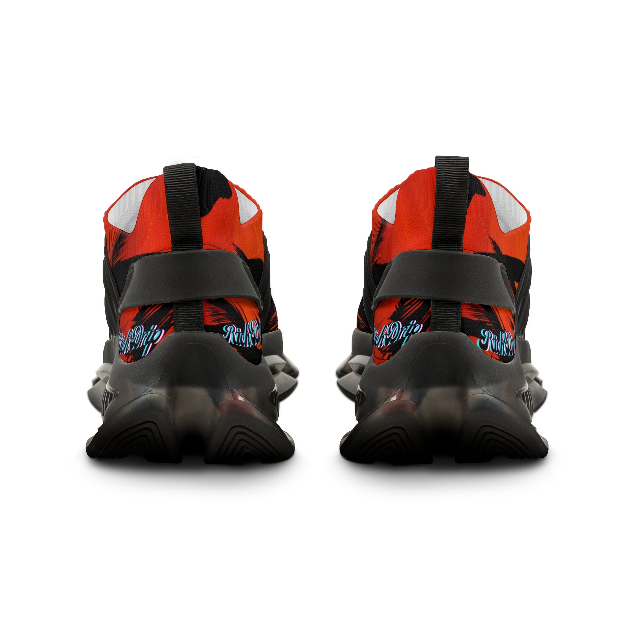 RV5 Pulse Rich Red Sunset - Men's Mesh Sneakers