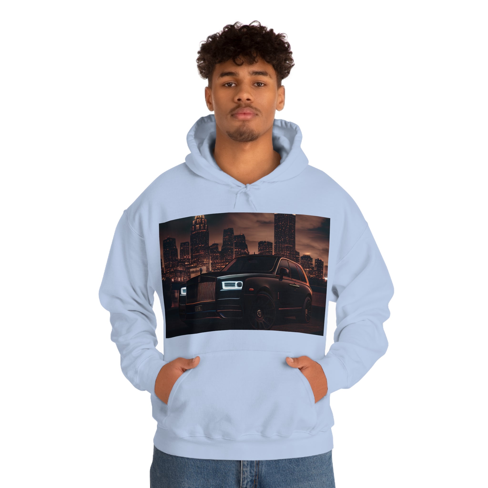 Rich Vibes Black RR Authentic Signature Collection - Heavy Hoodie