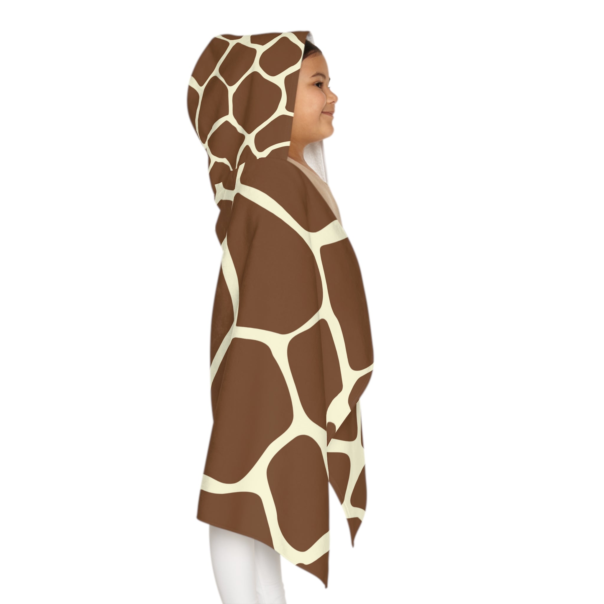 Giraffe Print - Youth Hooded Towel