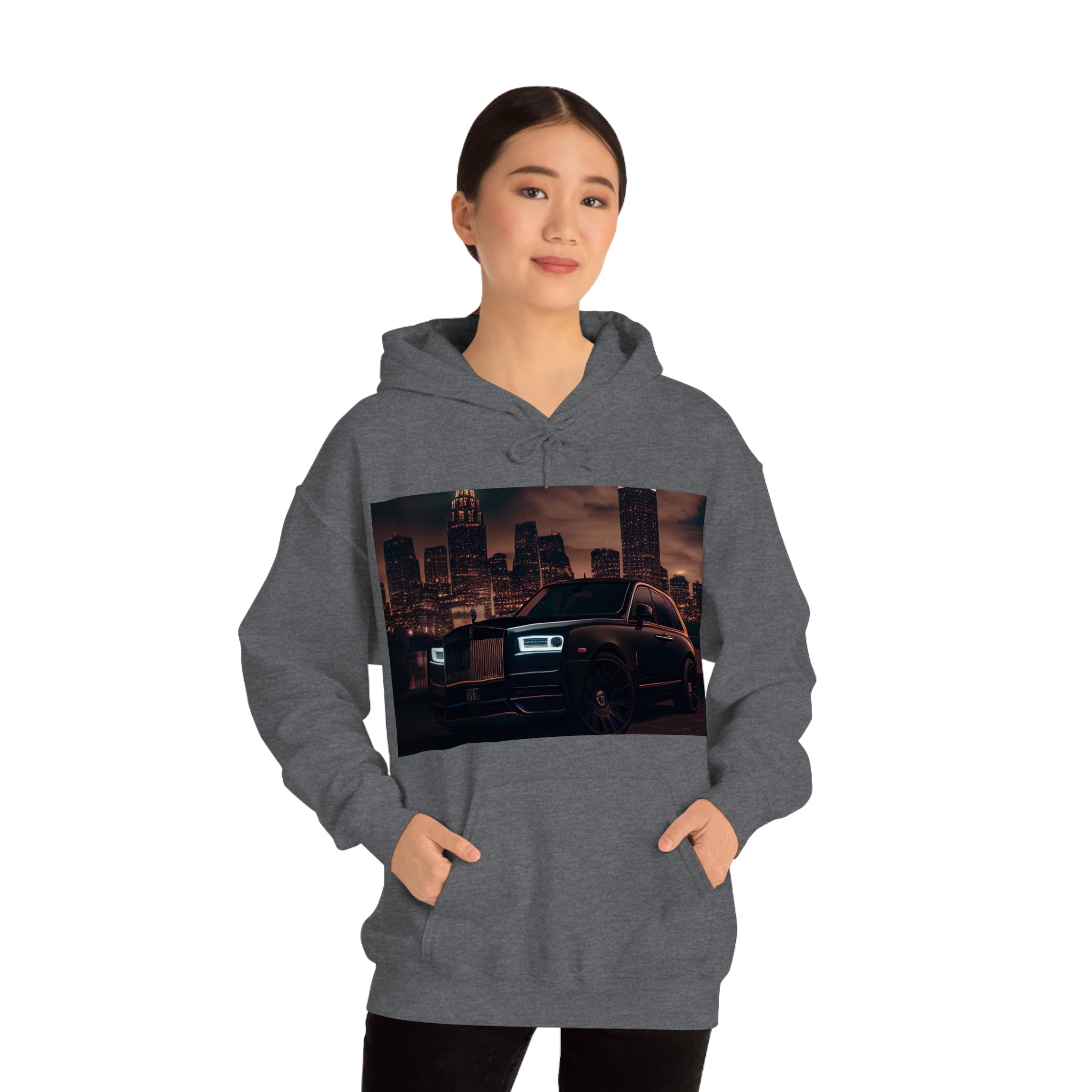 Rich Vibes Black RR Authentic Signature Collection - Heavy Hoodie