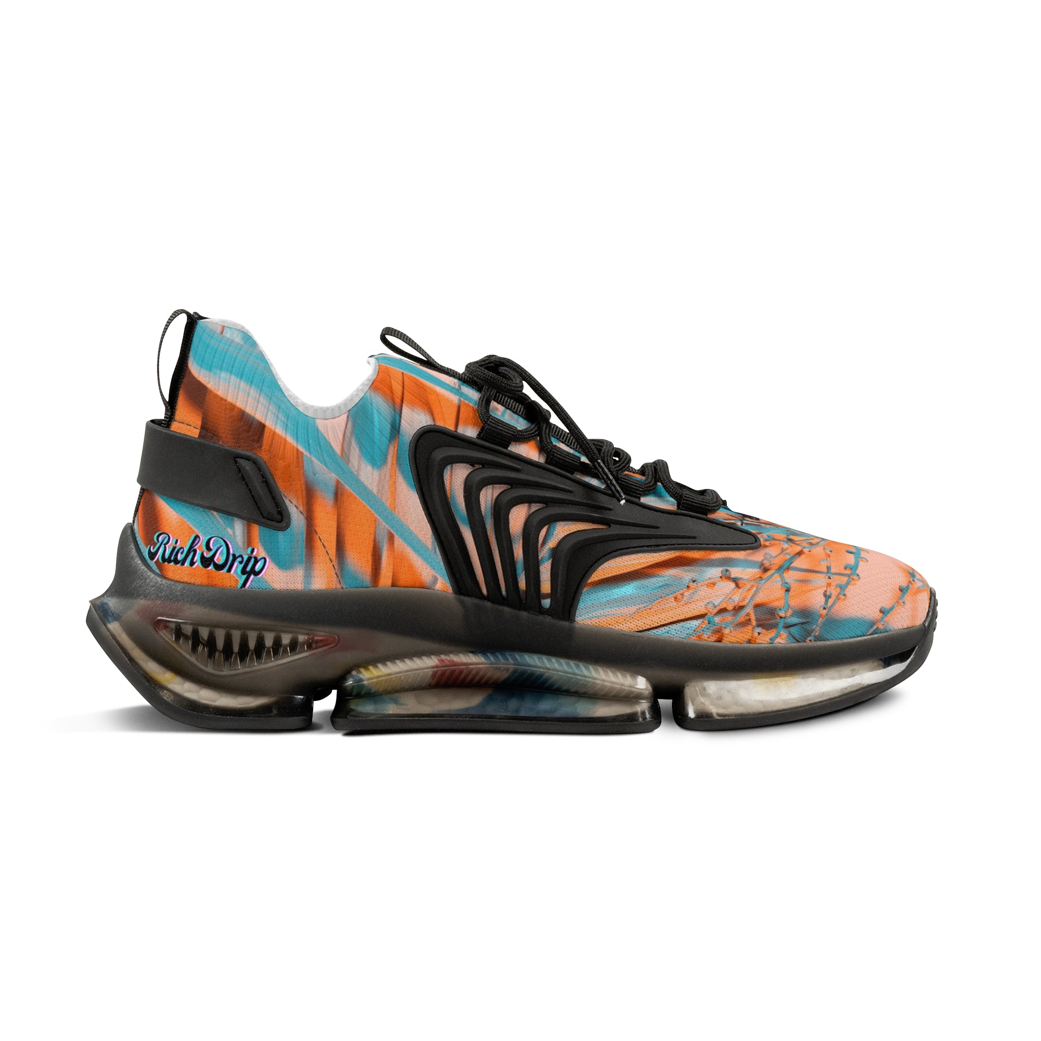 RV5 Pulse Rich Peach palm Tree - Men's Mesh Sneakers