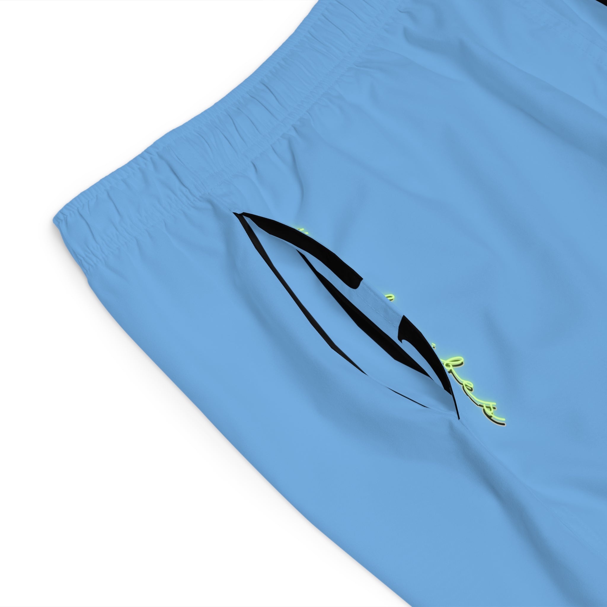 Rich Vibes Volt MG Tiger Shield Light Blue - Men's Board Shorts (AOP)