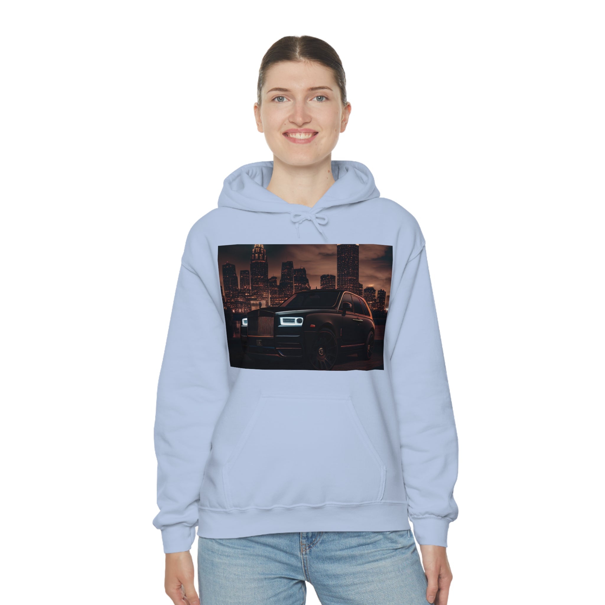 Rich Vibes Black RR Authentic Signature Collection - Heavy Hoodie