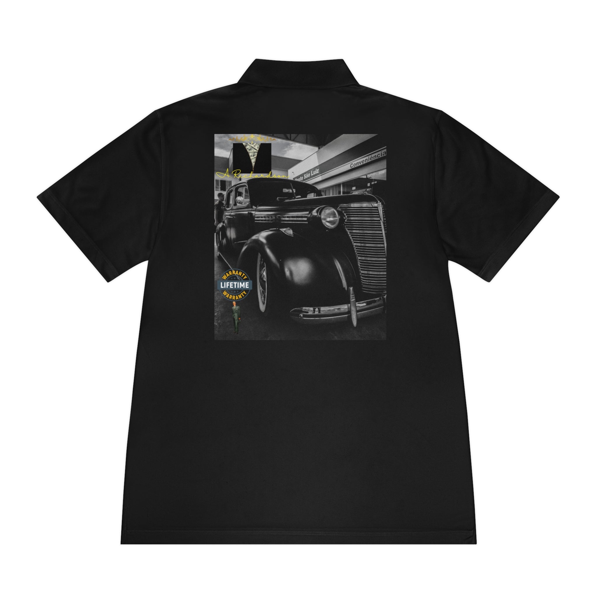 Rich Vibes Authentic Signature collection Vintage Car - Men's Sport Polo Shirt