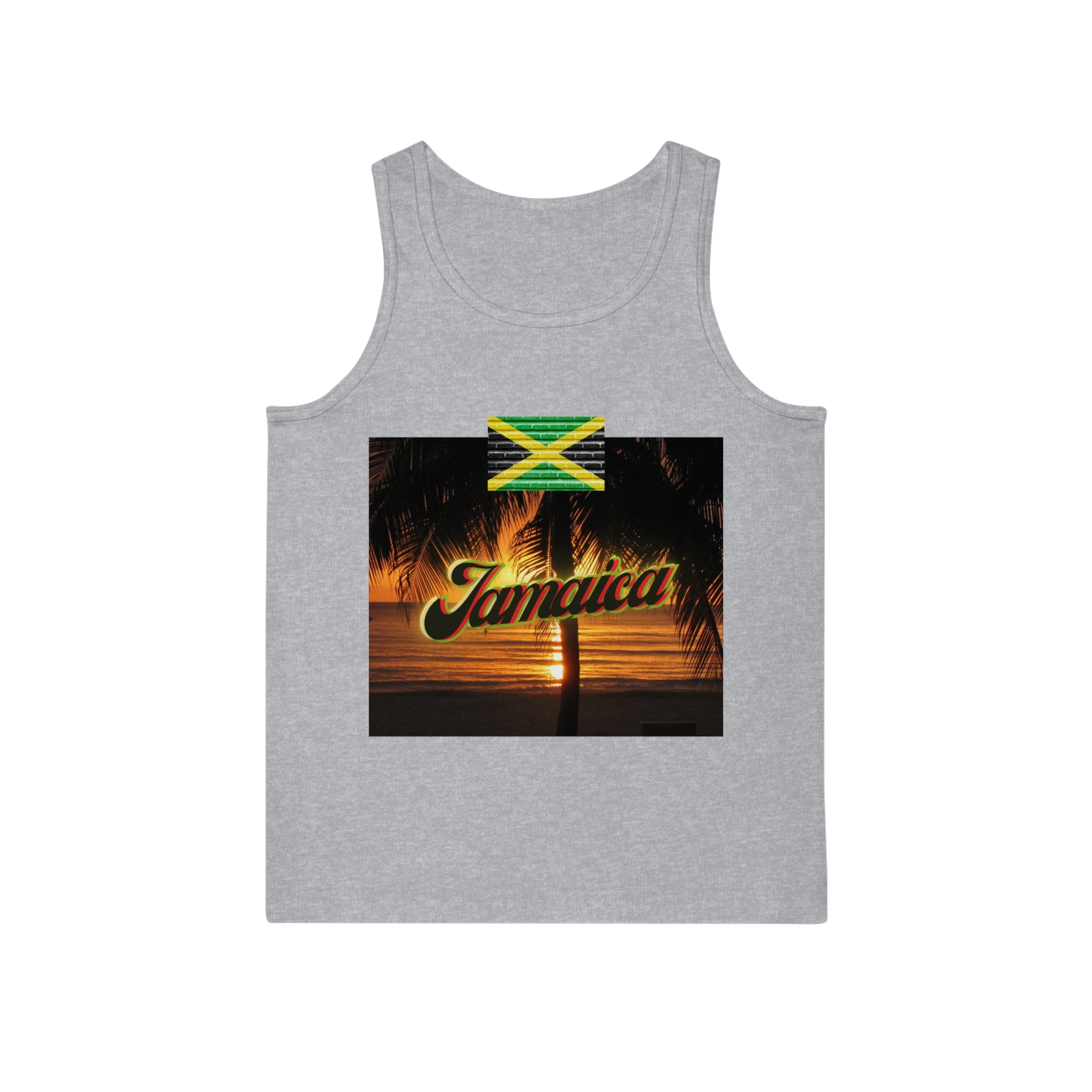 Jamaica Sunset Flag Softstyle™ Tank Top