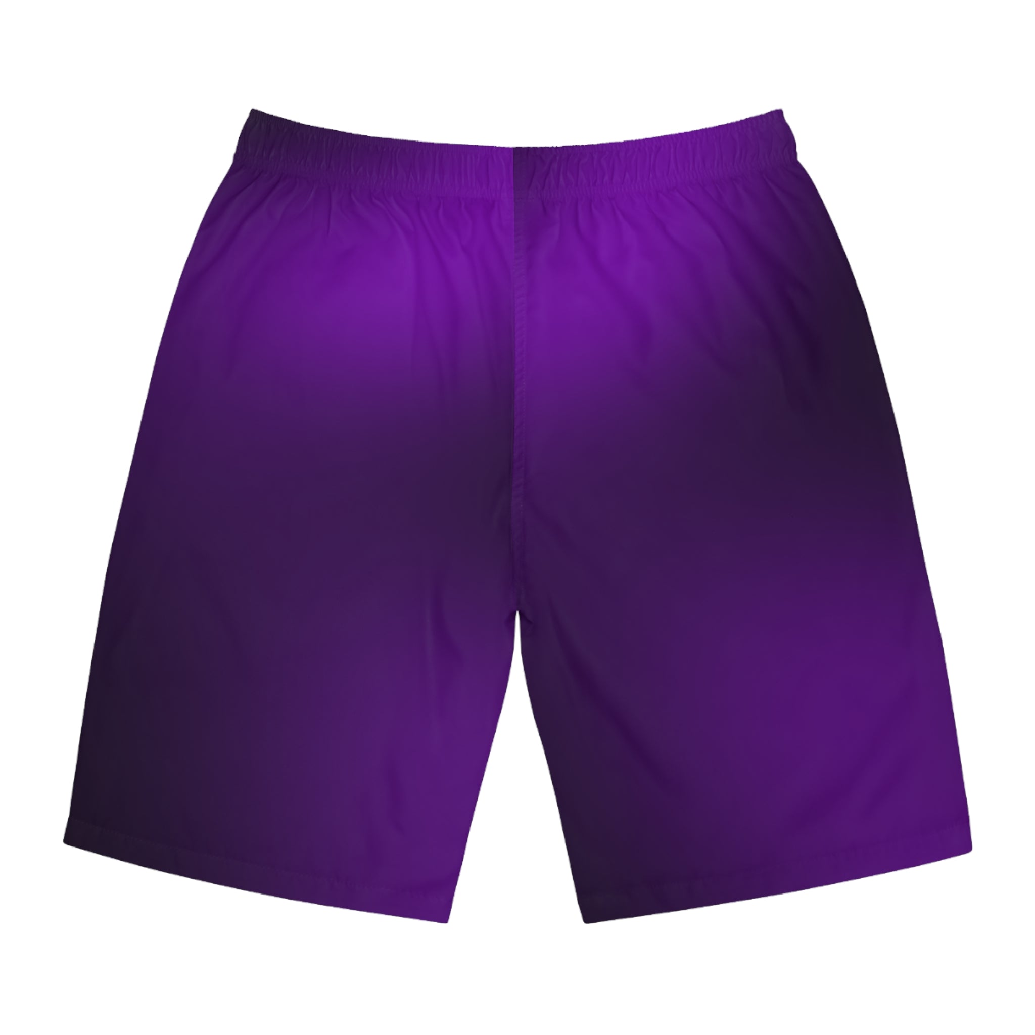 Rich Vibes Volt Purple Tropical Pink Palm Tree Beach Chill Vibes 2.0 - Men's Board Shorts (AOP)