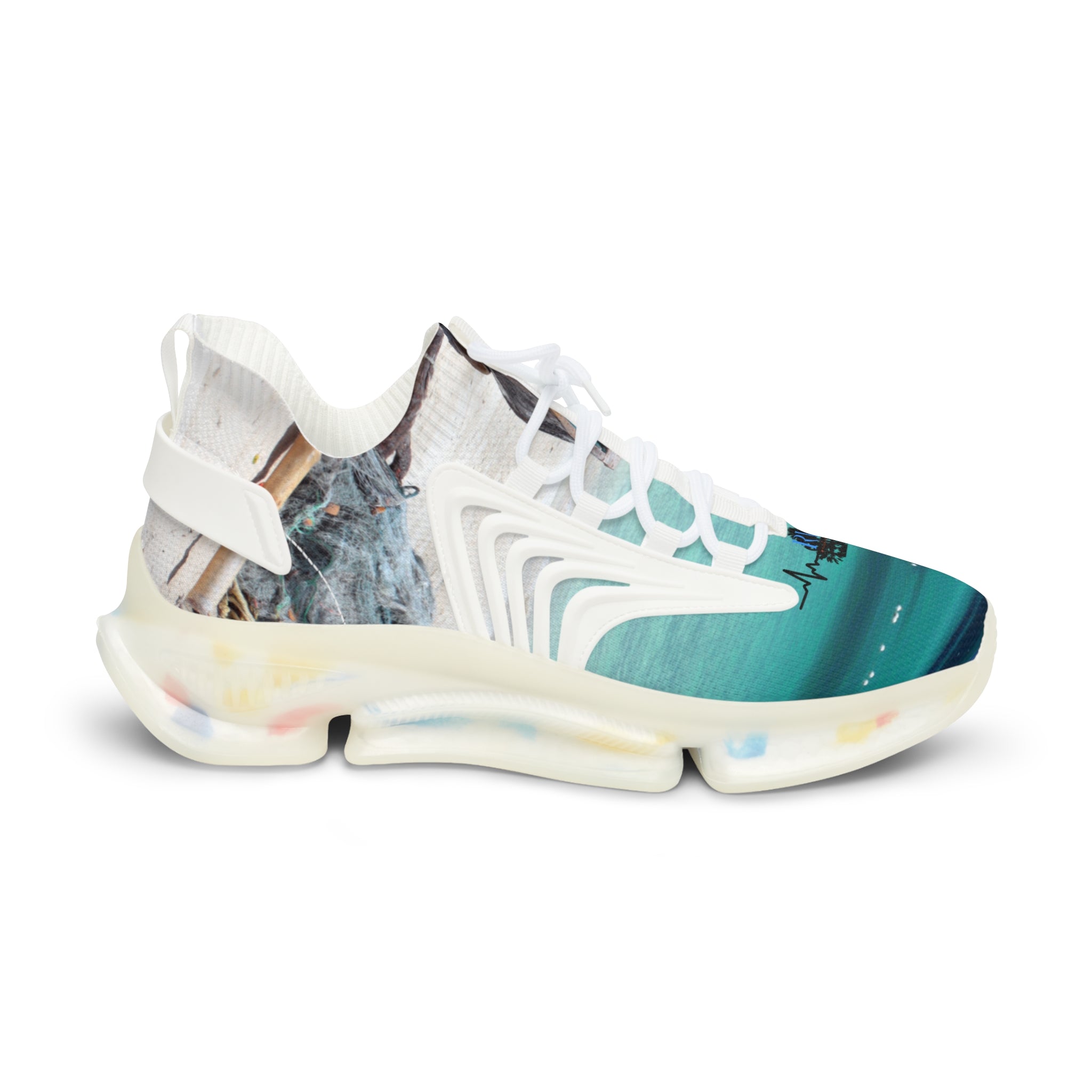 RV5 Pulse Negril Beach White 1.0 - Men's Mesh Sneakers