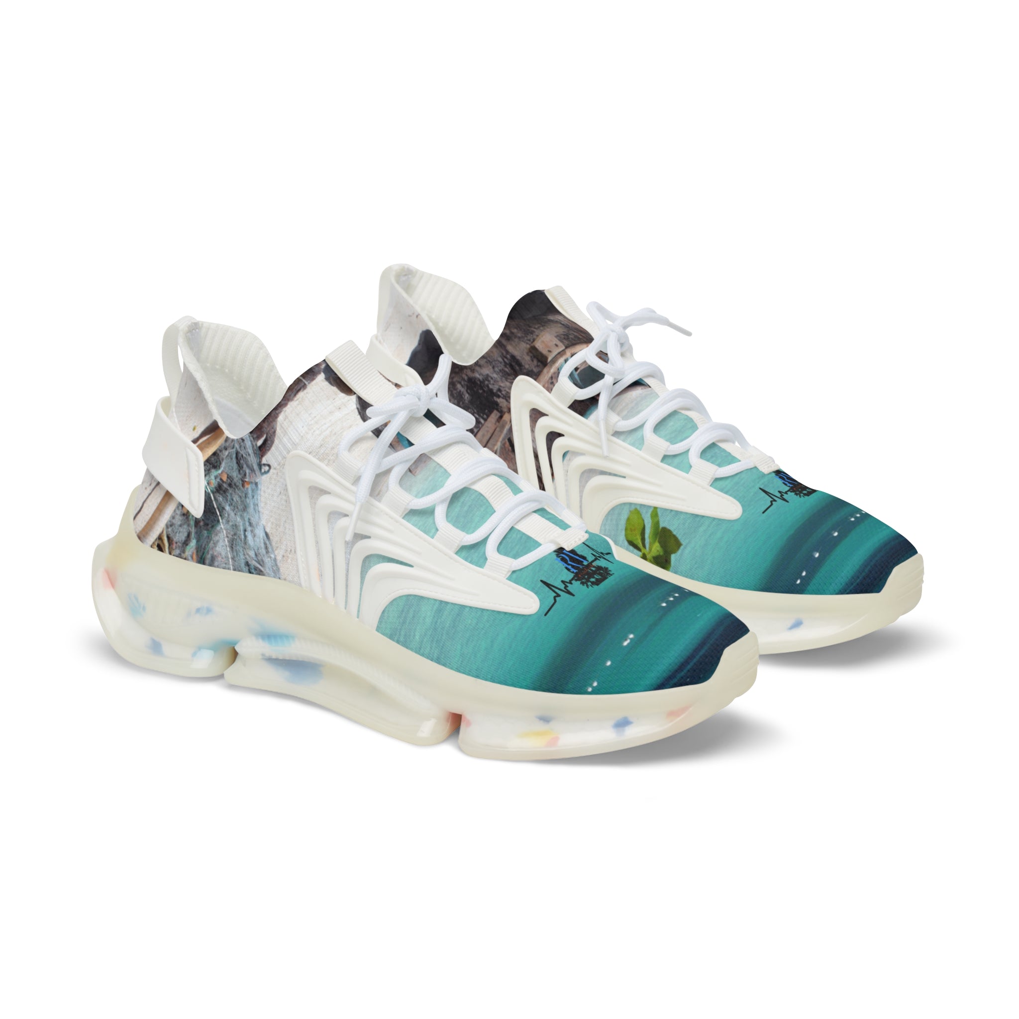 RV5 Pulse Negril Beach White 1.0 - Men's Mesh Sneakers