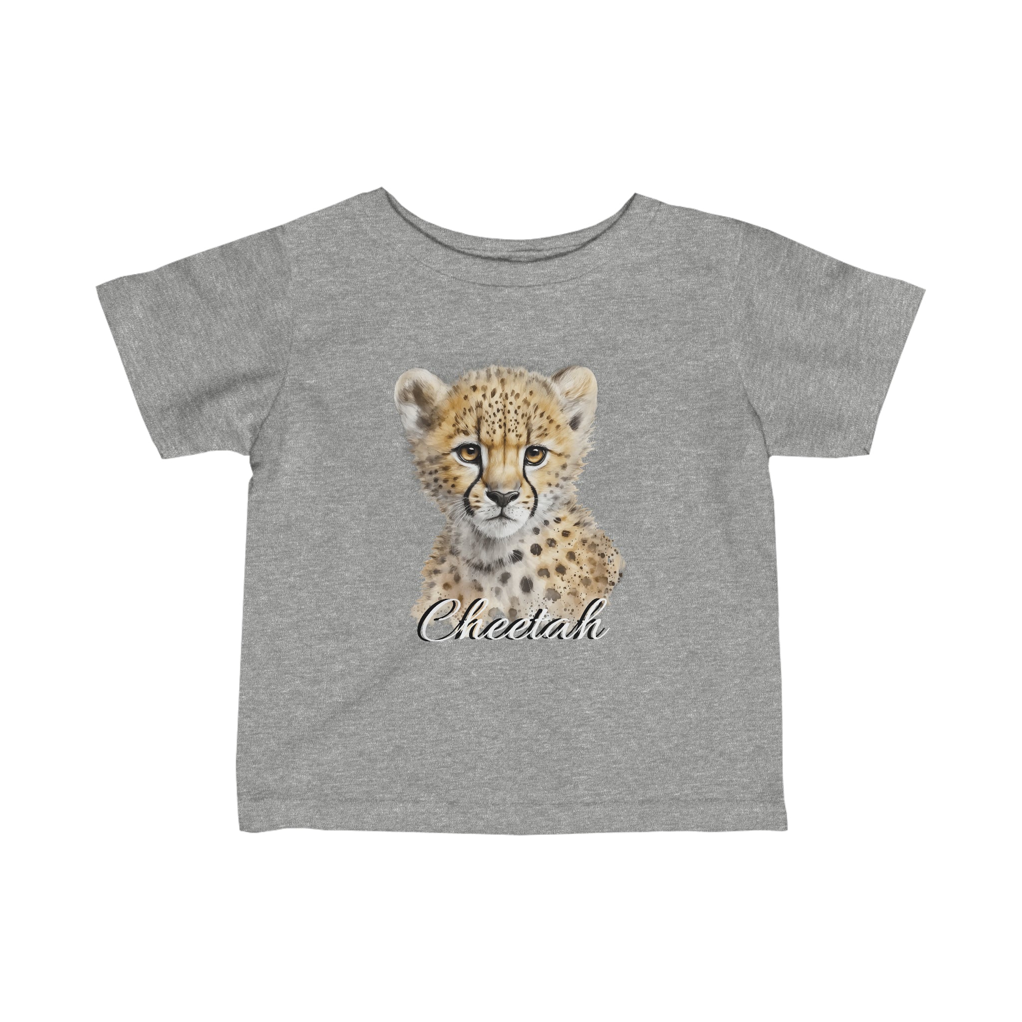 RV Brand Of The Brave Cheetah Cub - Infant Fine Jersey Tee