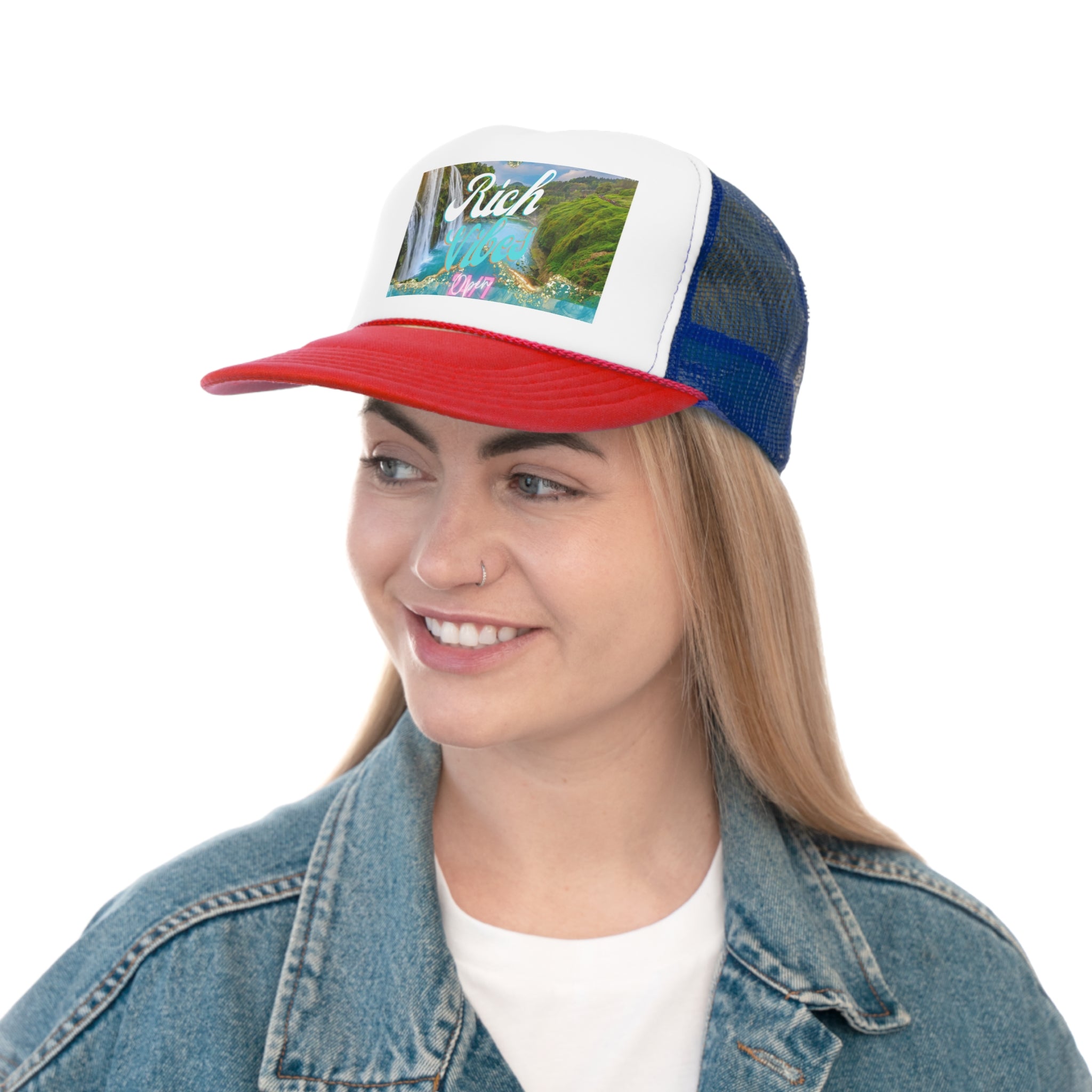 Rich Vibes Sea Side - Trucker Hats