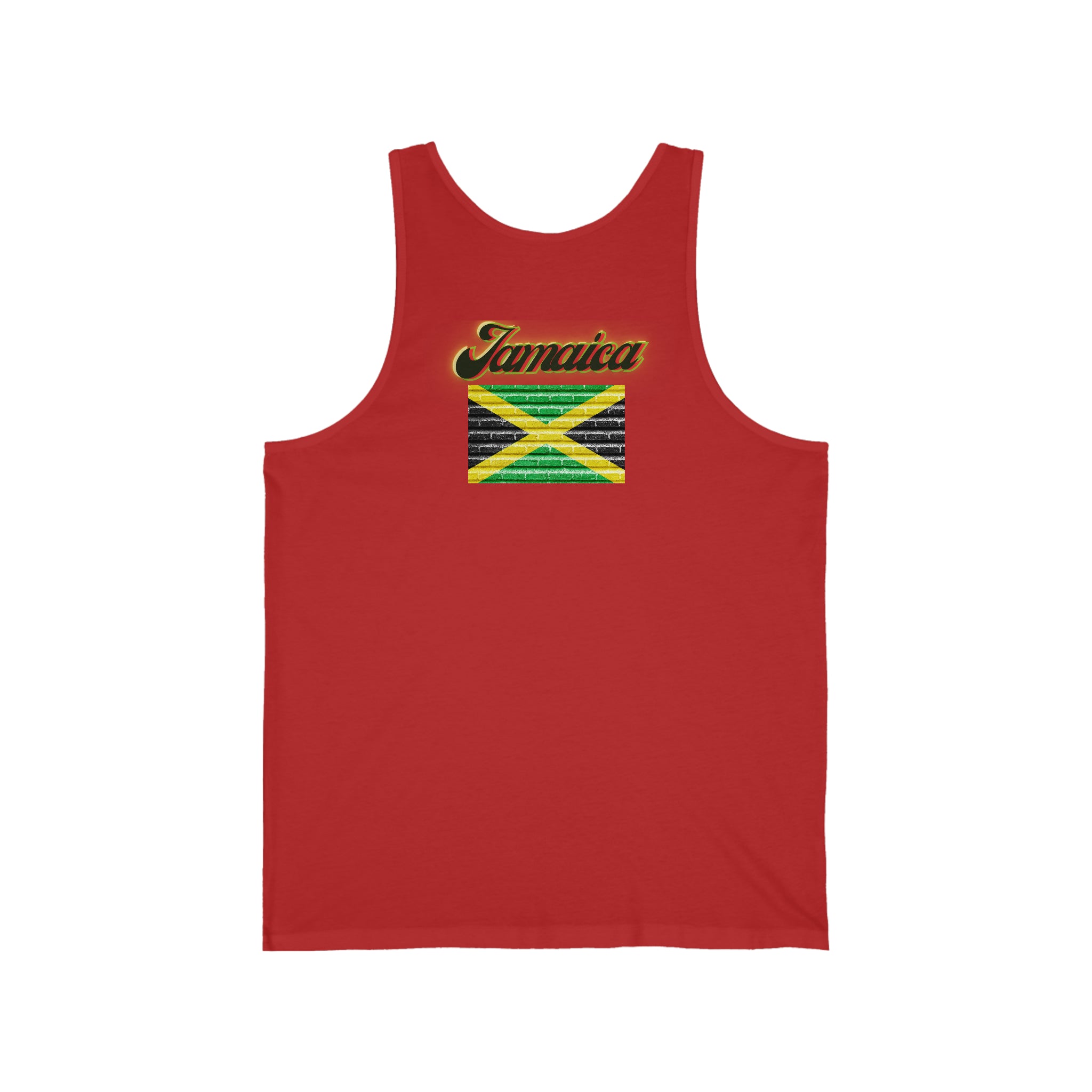 Rich Vibes Authentic Origin Zion Lion Of Judah Jamaica Flag - Jersey Tank