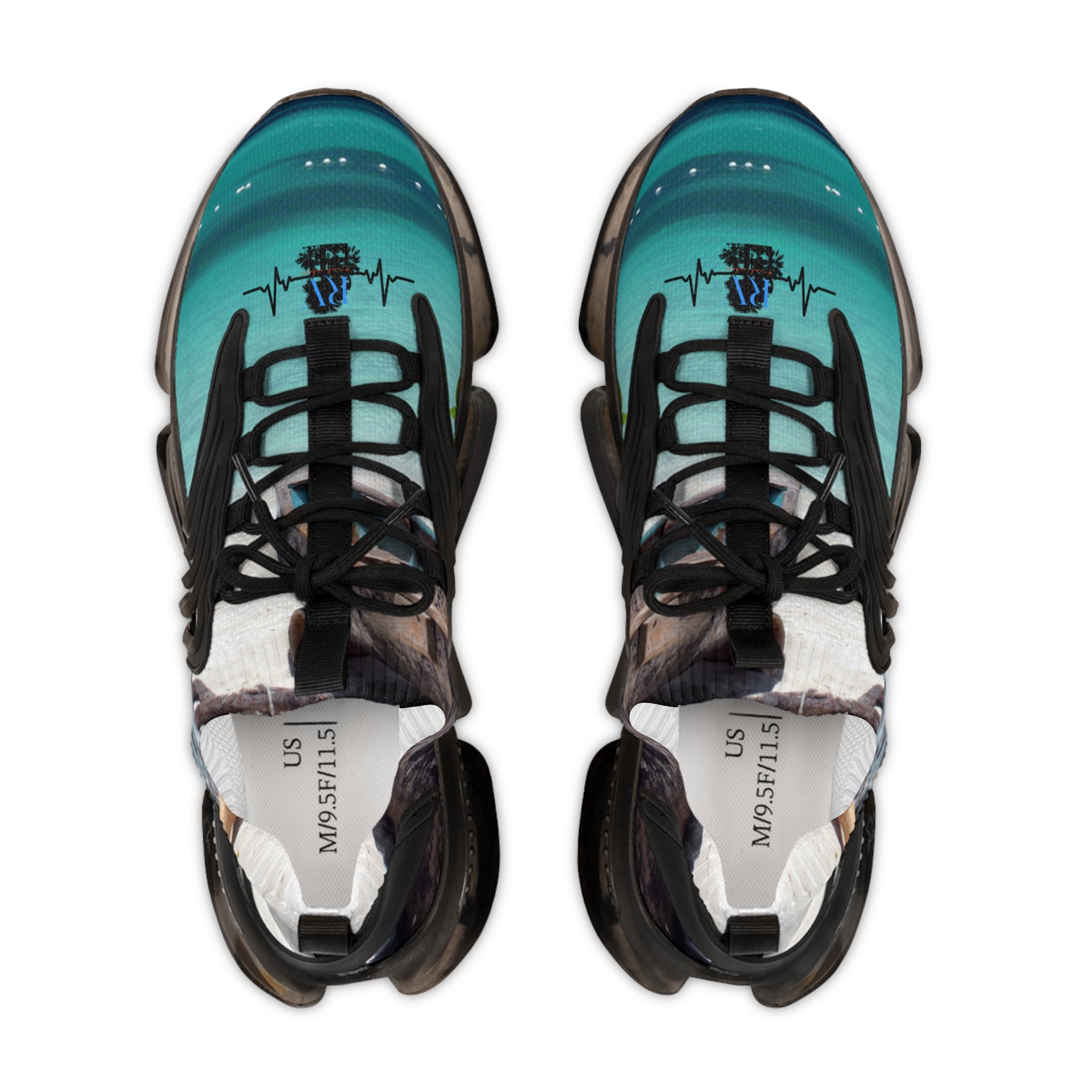 RV5 Pulse Negril Beach Black 1.0 - Men's Mesh Sneakers