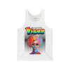 Vineyard Vibe Vibes Multi Colored Afro Water Color paint - Unisex Jersey Tank