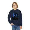 Rich Vibes RV Palm Tree - Youth Crewneck Sweatshirt