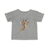 RV Brand Of The Brave Baby Giraffe Calf - Infant Fine Jersey Tee