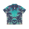 Rich Vibes RV Golfer's Chill Vibes Aqua Green Sunset 1.1 - Men's Hawaiian Shirt (AOP)Turquoise