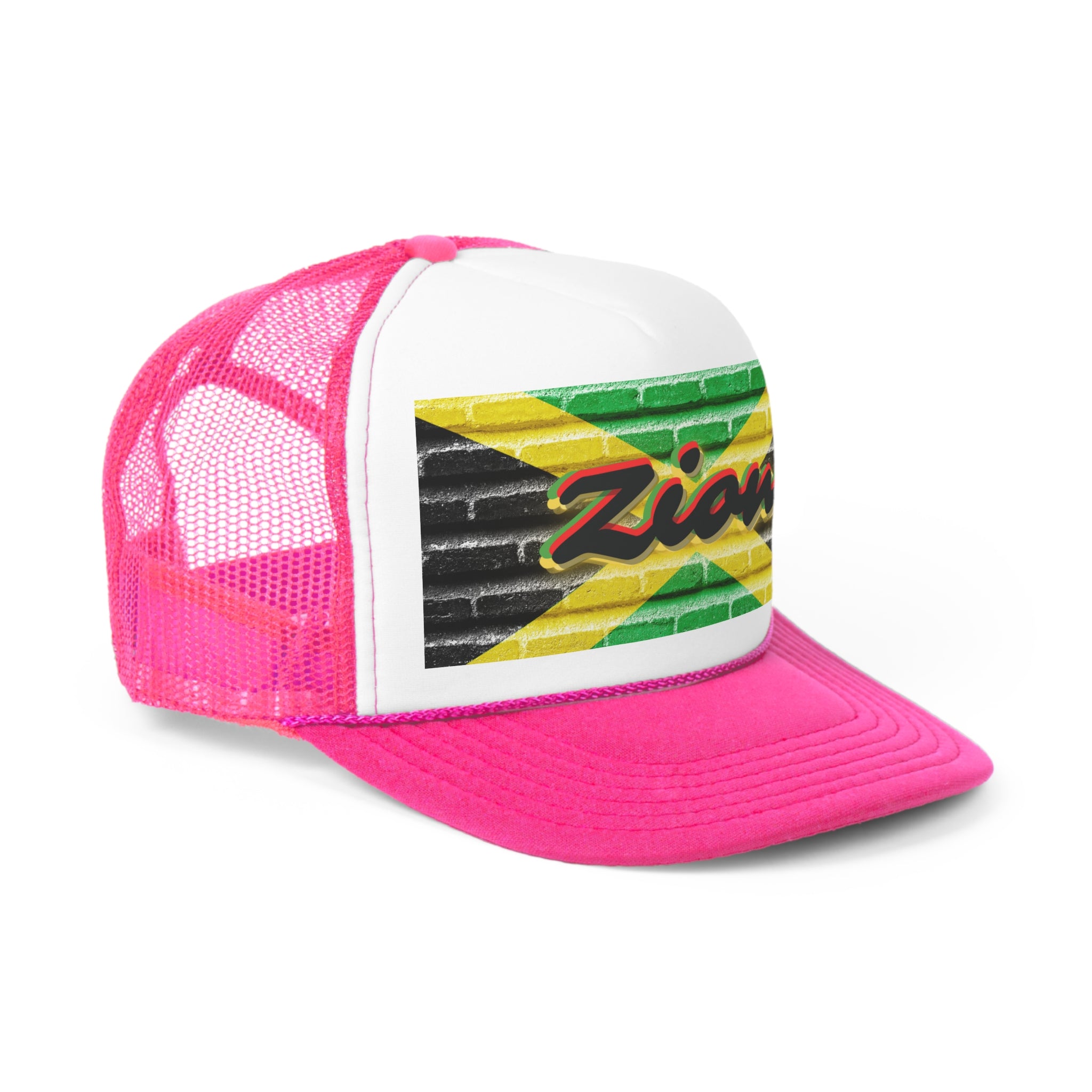 Rich Vibes Zion Jamaica Flag - Trucker Hat