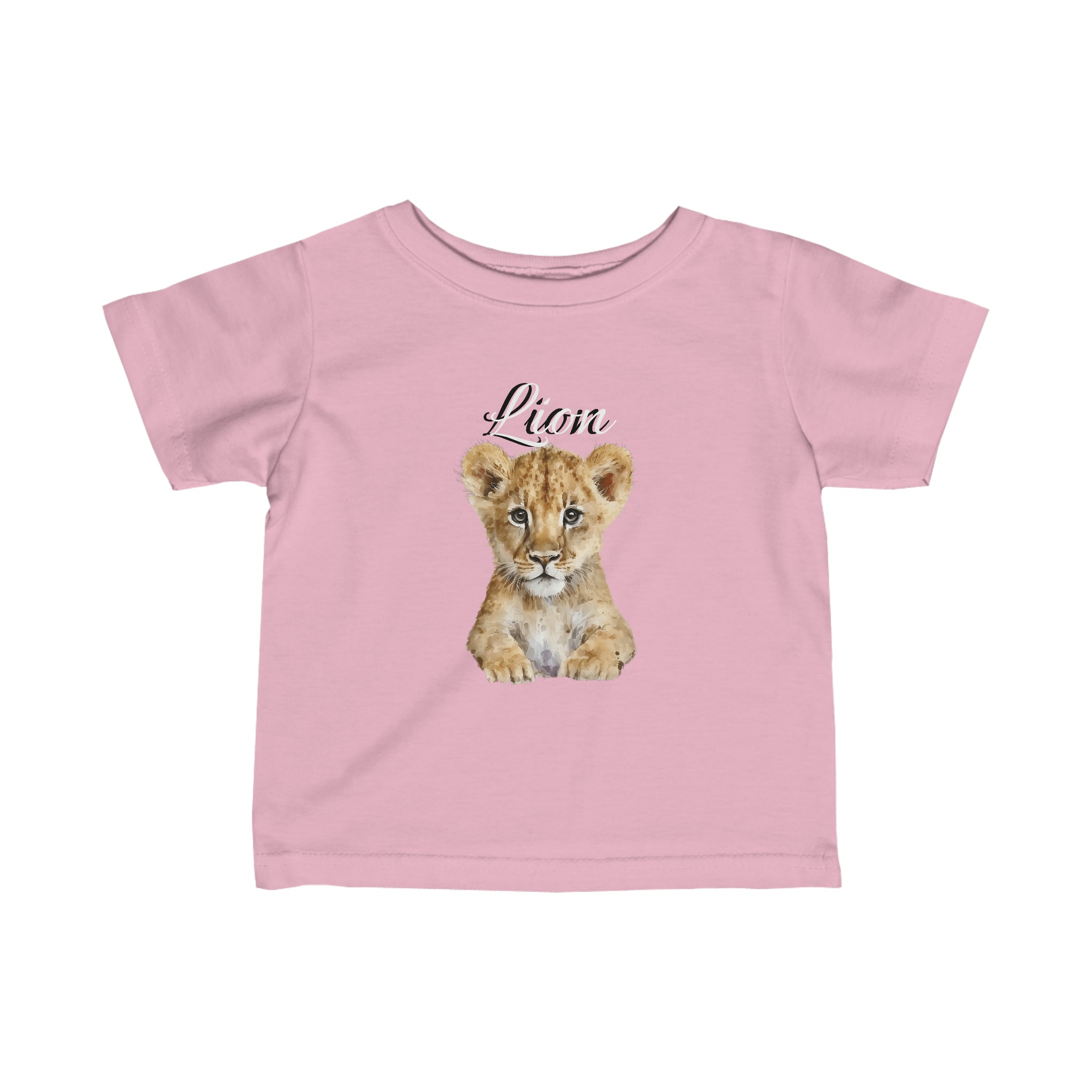 RV Brand Of The Brave Lion Cub - Infant Fine Jersey Tee