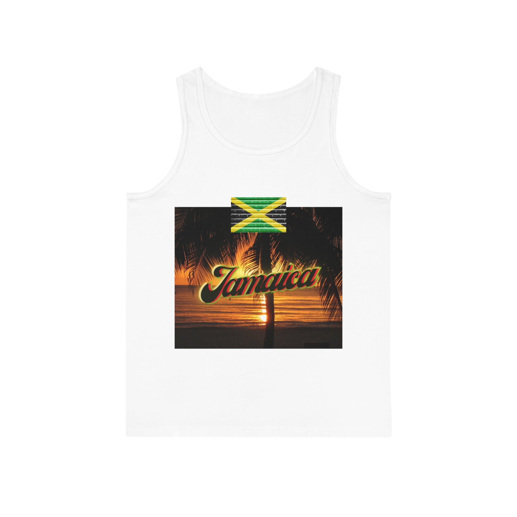 Jamaica Sunset Flag Softstyle™ Tank Top