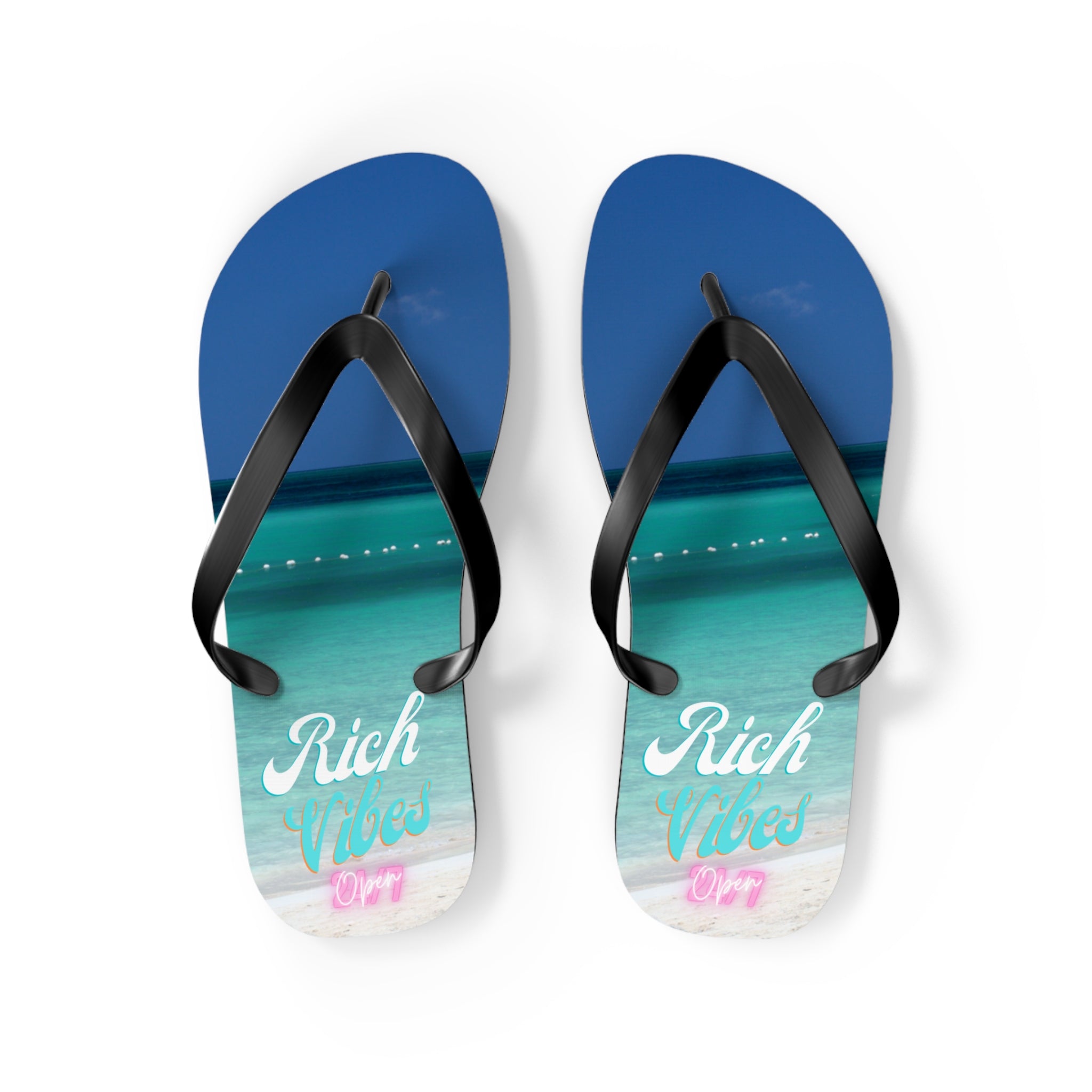 Rich Vibes Ocean View - Flip Flops - size M