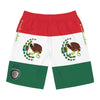 Rich Vibes RR Volt Mexican Flag Tiger Shield 1.0 - Men's Board Shorts (AOP)
