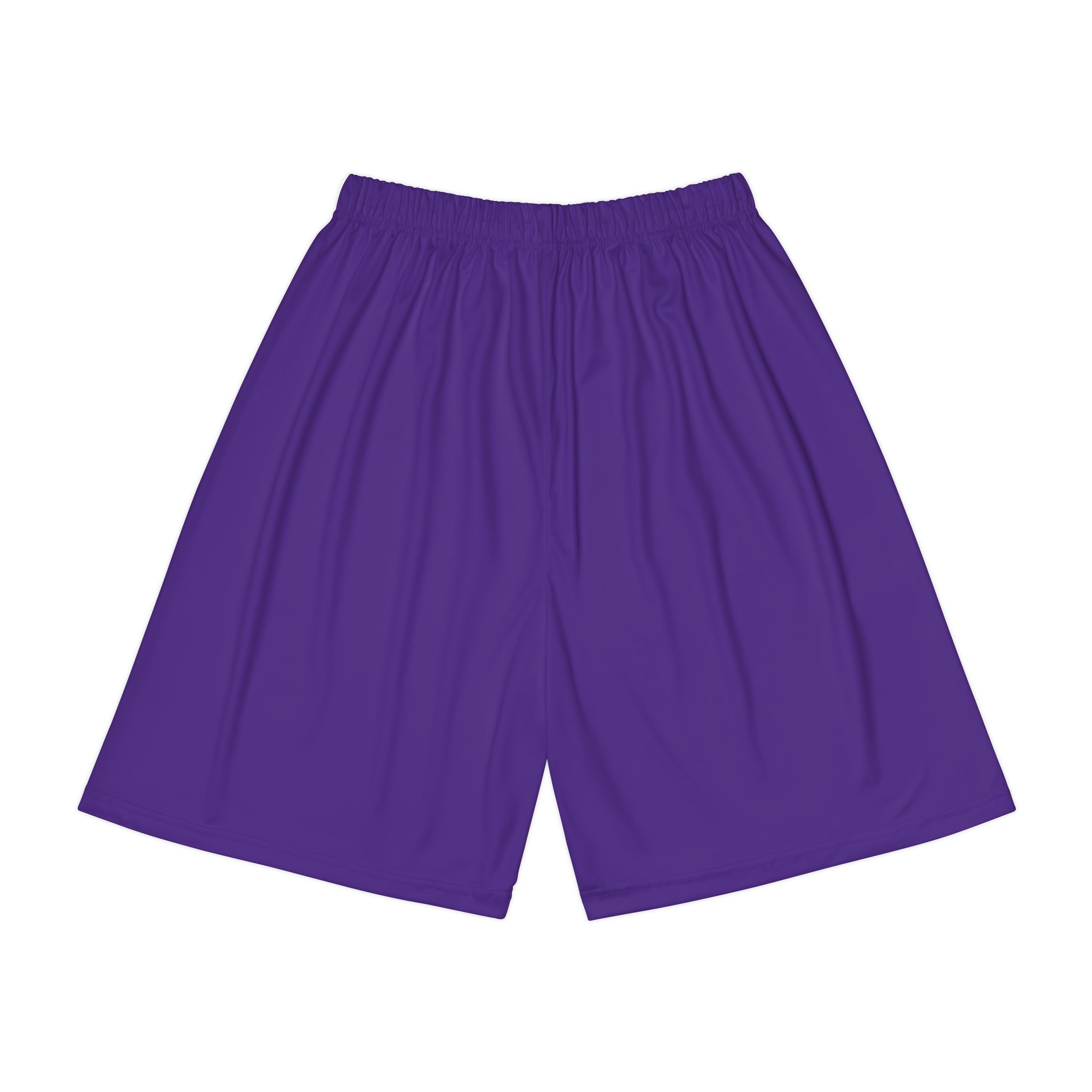 Rich Vibes RV Palm Tree Silhouette - Men’s Sports Shorts (AOP) Purple