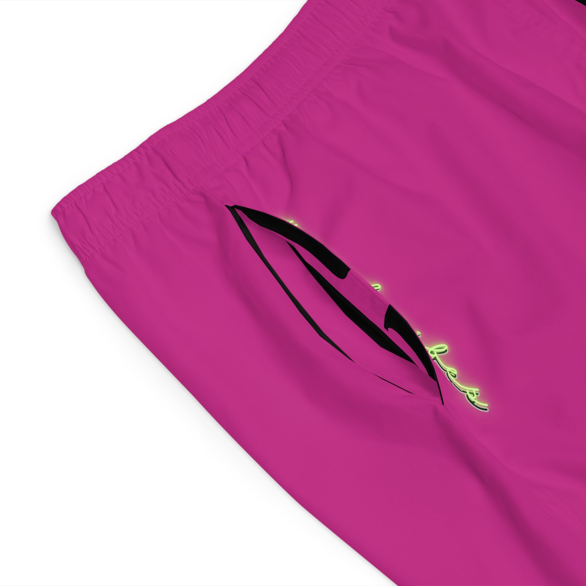 Rich Vibes Volt MG Tiger Shield Pink - Men's Board Shorts (AOP)