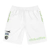 Rich Vibes RR Volt Plane Flight Tiger Shield 2.0 White - Men's Board Shorts (AOP)