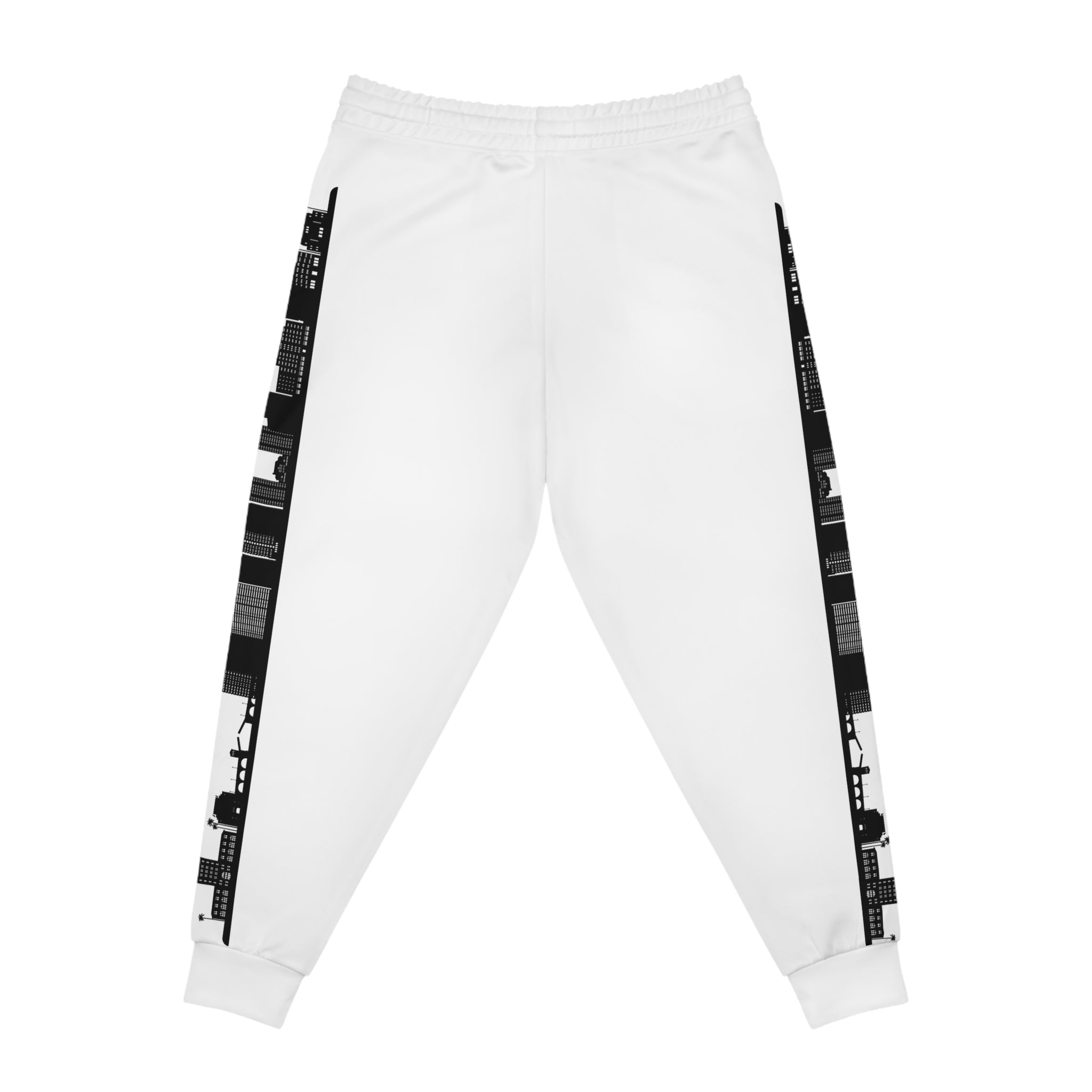 Rich Vibes Black Bald Eagle - Athletic Joggers (AOP)