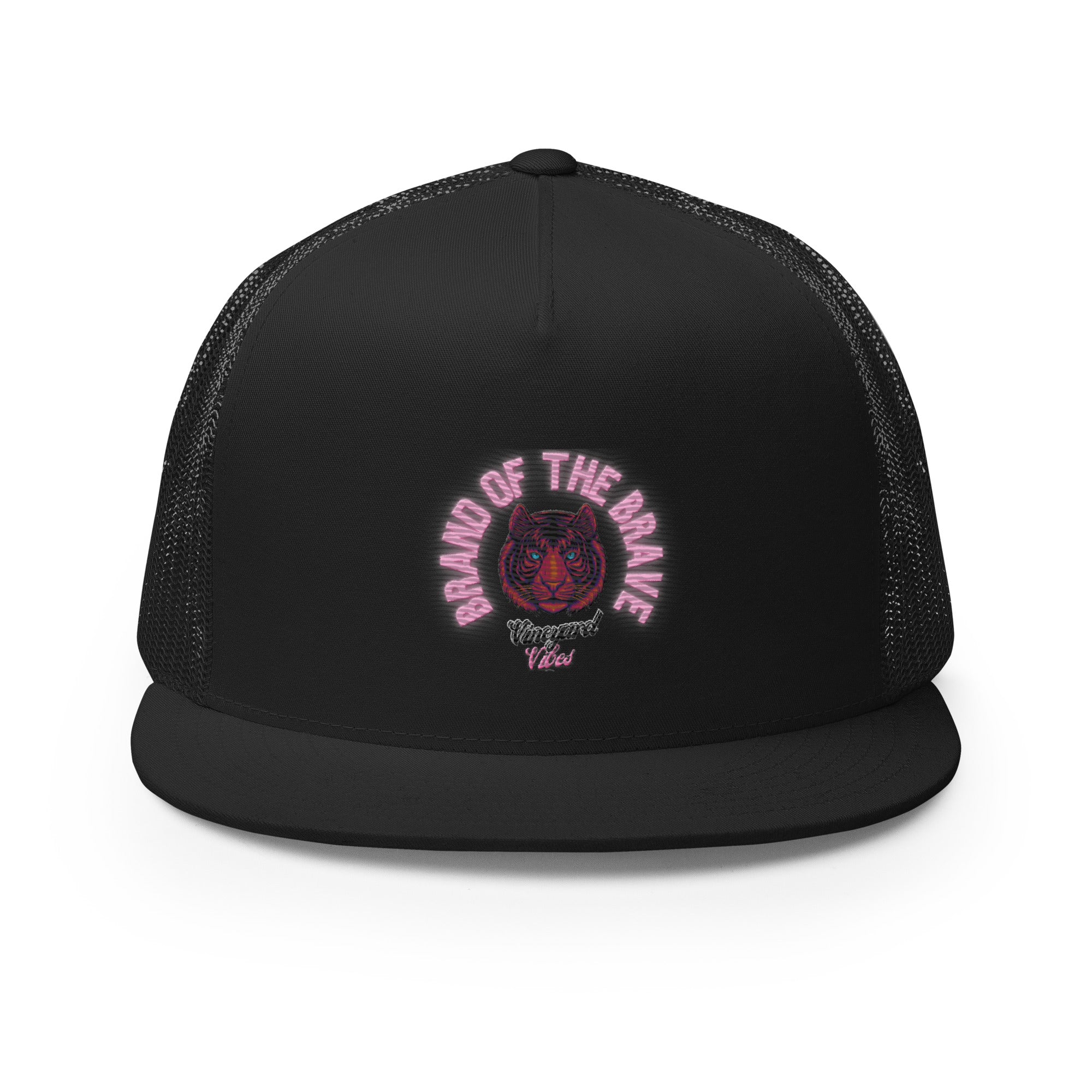 RichV5 Brand Of The Brave Pink Tiger - Trucker Cap